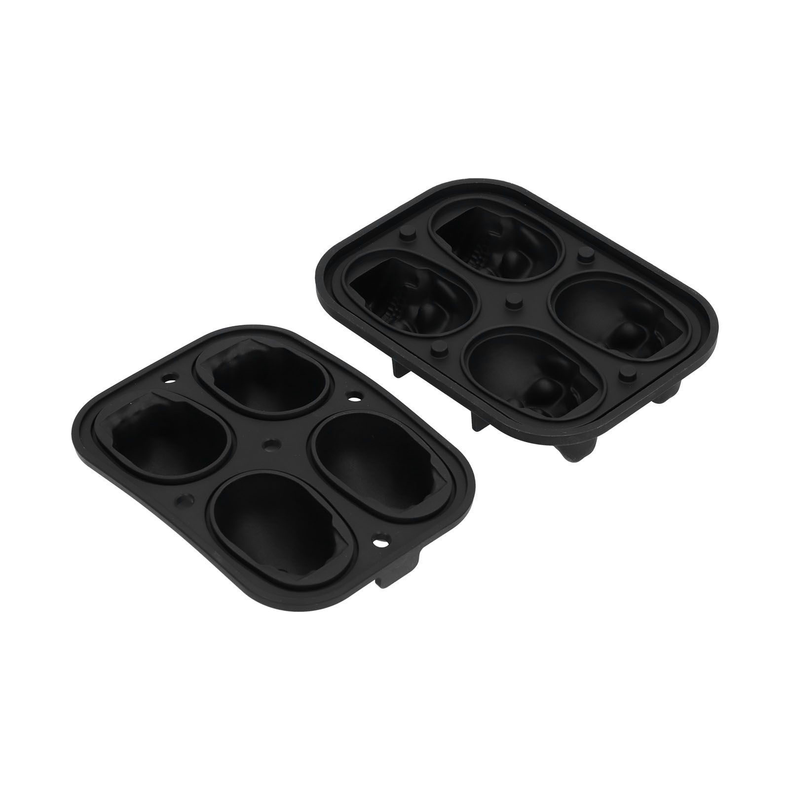 4 Hole Silicone Ice Cubes Maker Tray Silicone Ice Ball Making Mold Kichen view 14