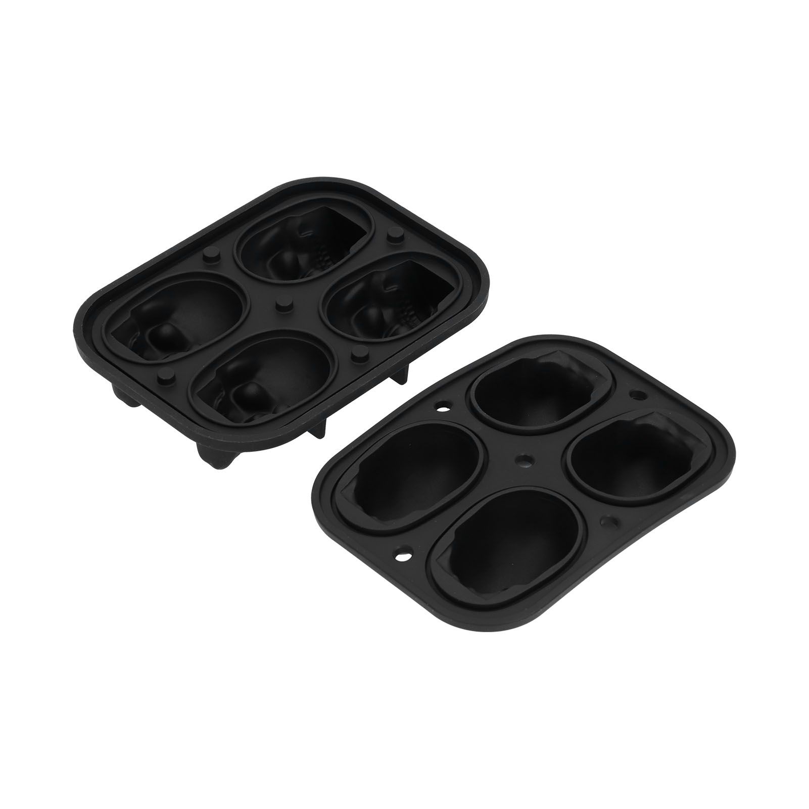4 Hole Silicone Ice Cubes Maker Tray Silicone Ice Ball Making Mold Kichen view 15
