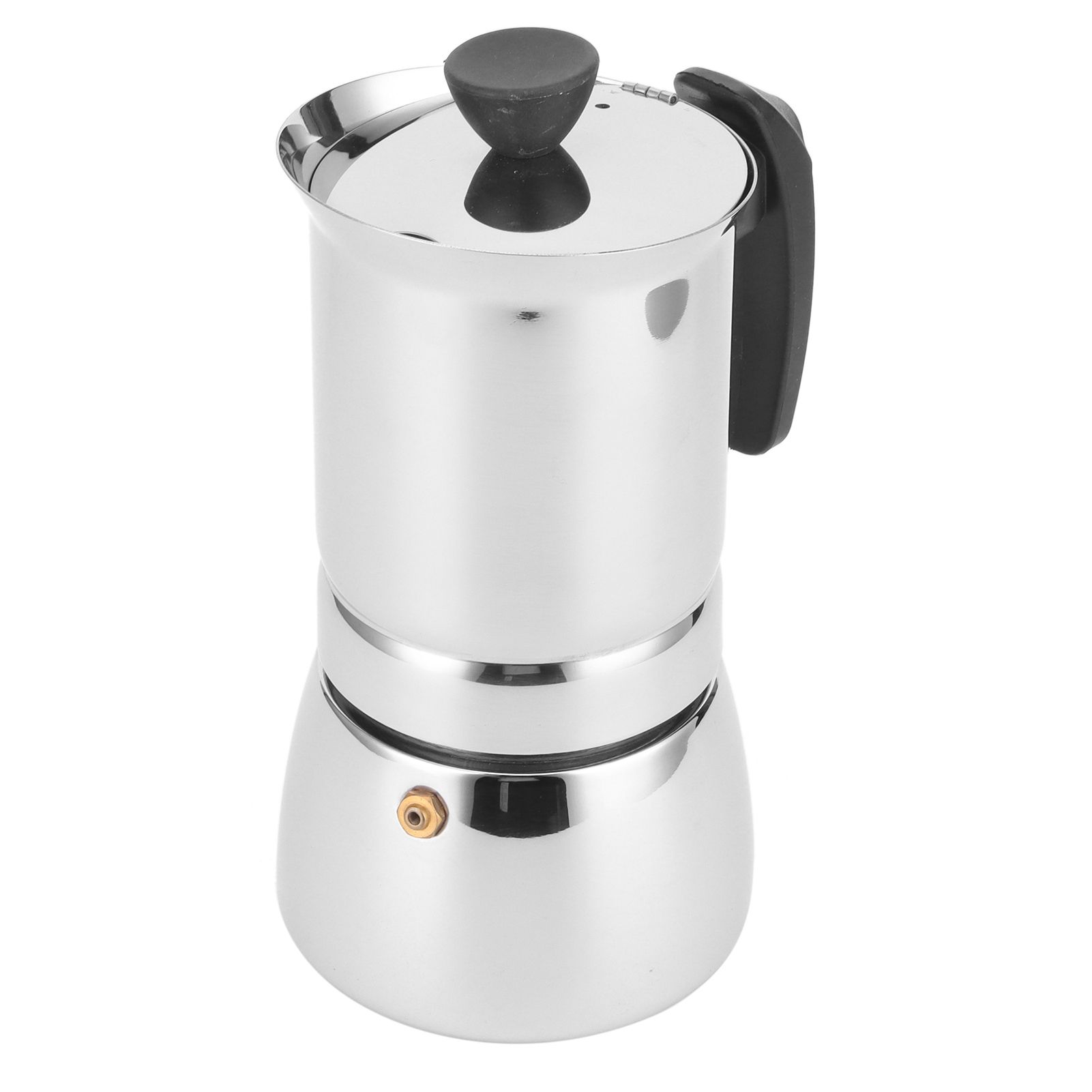 Stainless Steel Moka Pot Portable Coffee Maker Brewing Coffee Machine for Home view 4