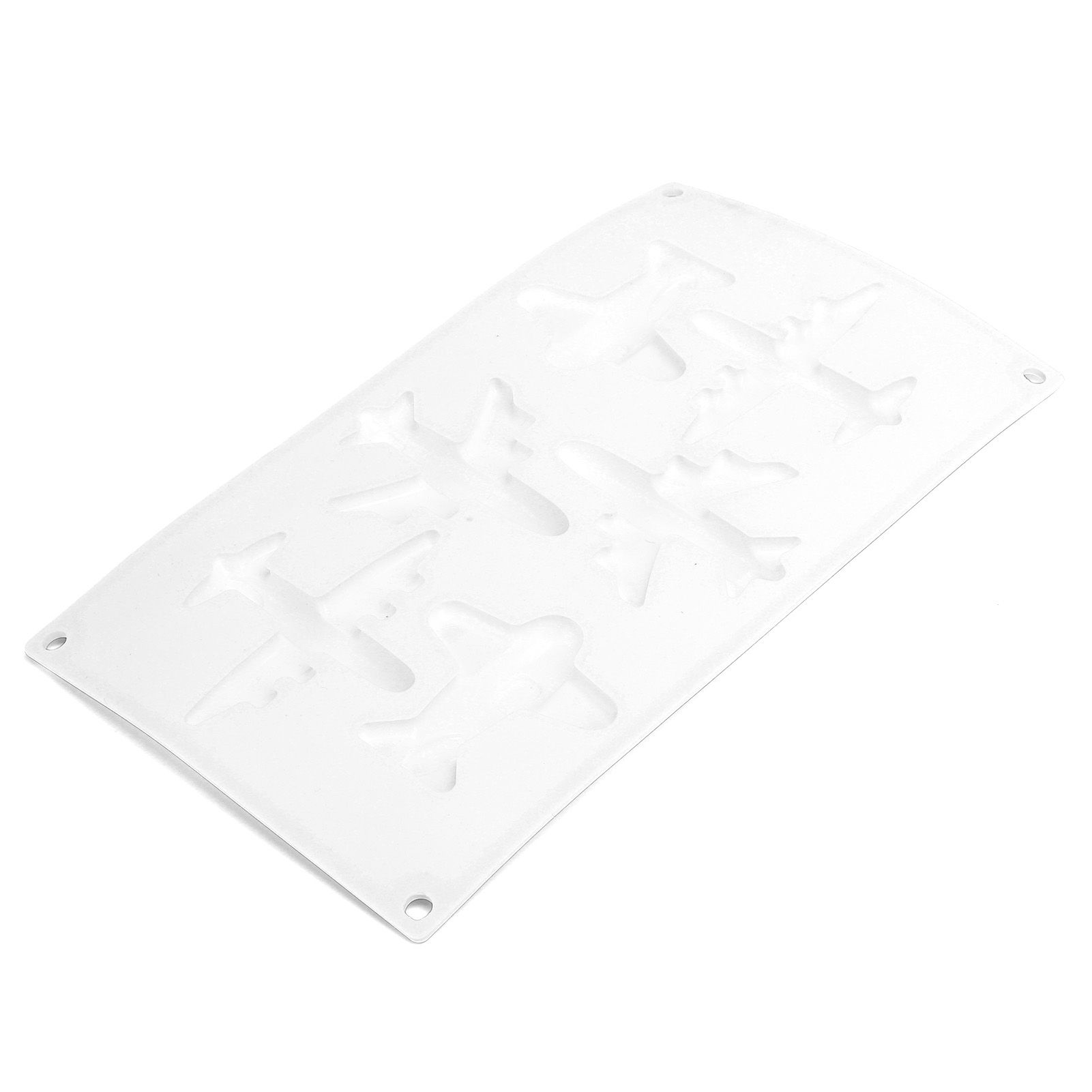 6 Grid Airplane Shape Mold Silicone Baking Chocolate Cake Decoration Mold for view 6
