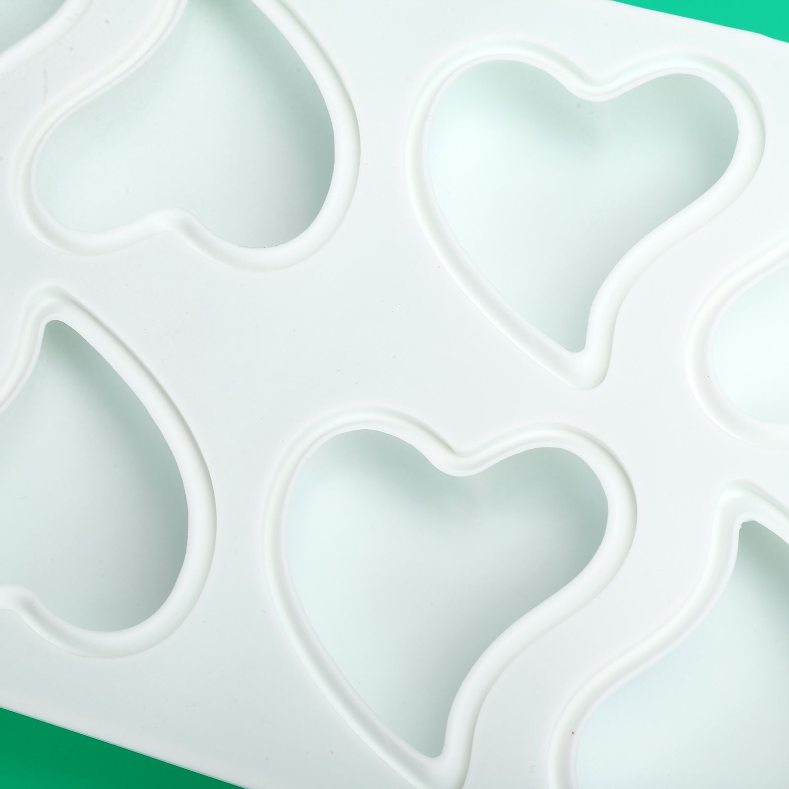 8 Grid Mold Heart Shape Silicone Cake Mousse Mold for Baking Dessert Kitchen Home view 13