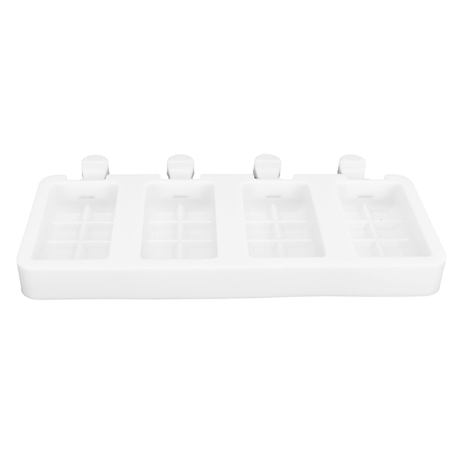 Silicone Ice Cream Mold 4 Cavities DIY Ice Bar Maker Mould for Kitchen Tool view 2