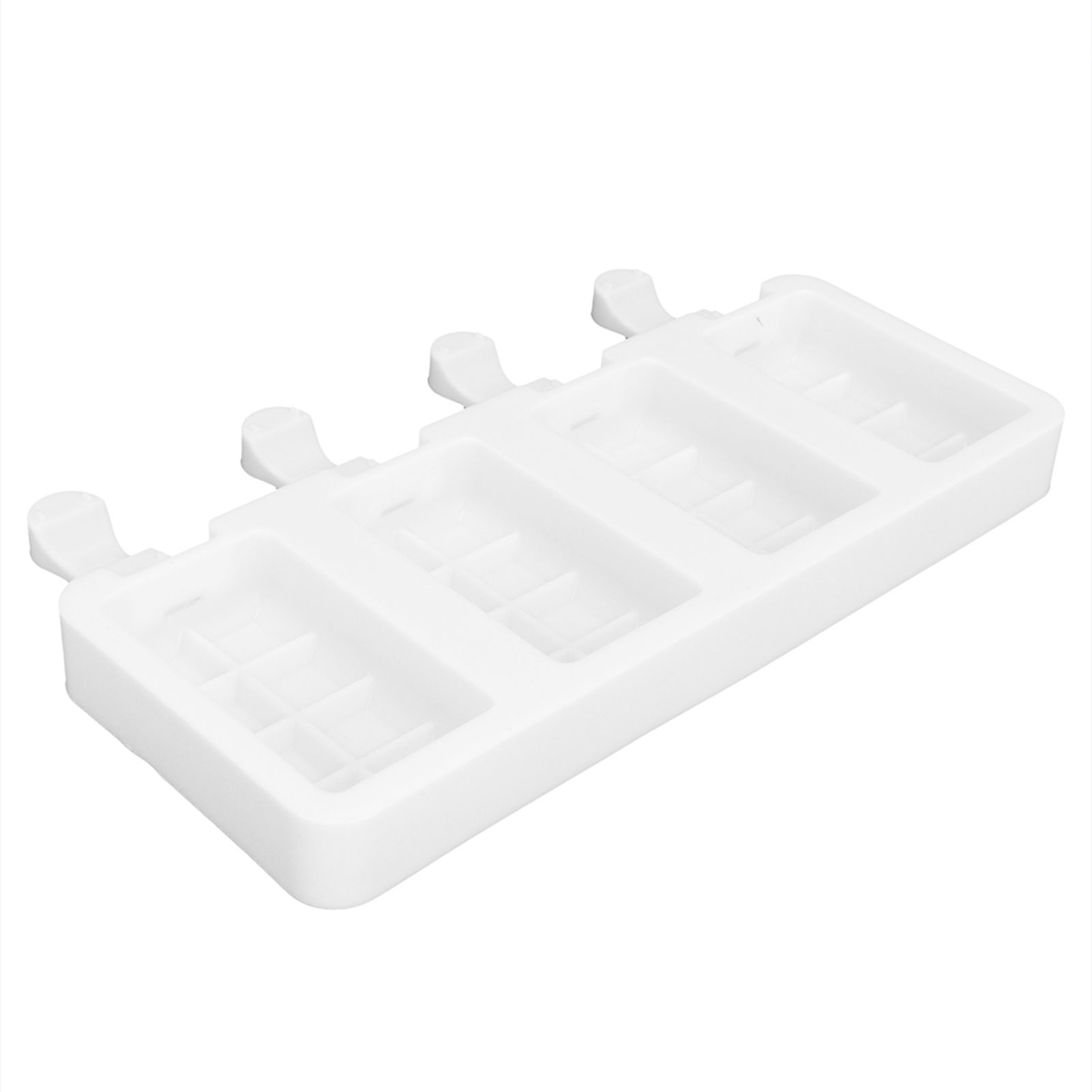 Silicone Ice Cream Mold 4 Cavities DIY Ice Bar Maker Mould for Kitchen Tool view 4