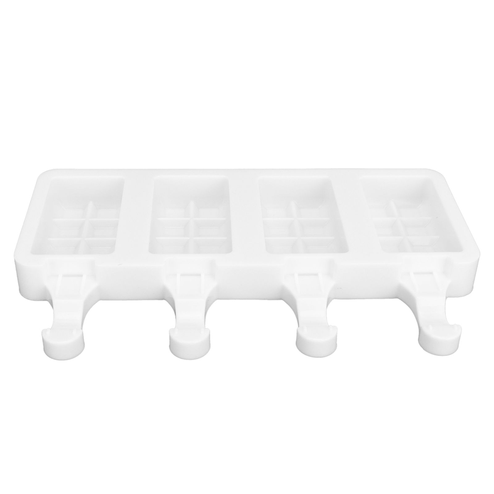 Silicone Ice Cream Mold 4 Cavities DIY Ice Bar Maker Mould for Kitchen Tool view 7