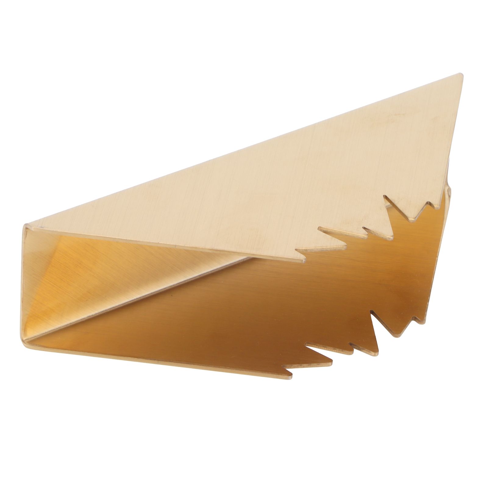 Triangular Napkin Holder Stainless Steel Stand Vertical Tissue Rack for Home view 6