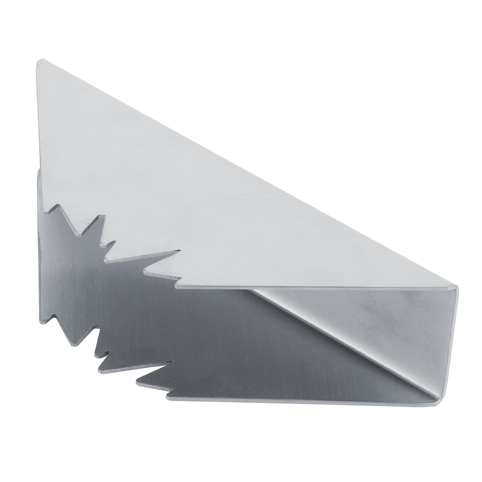 Triangular Napkin Holder Stainless Steel Stand Vertical Tissue Rack for Home view 5