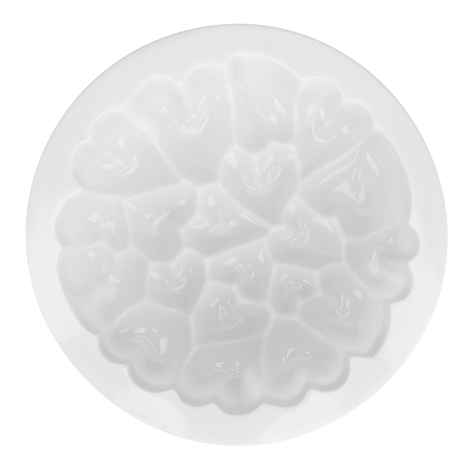 Silicone Mold Splicing Love Heart Shape Mousse Cake Mold for Baking Dessert view 6