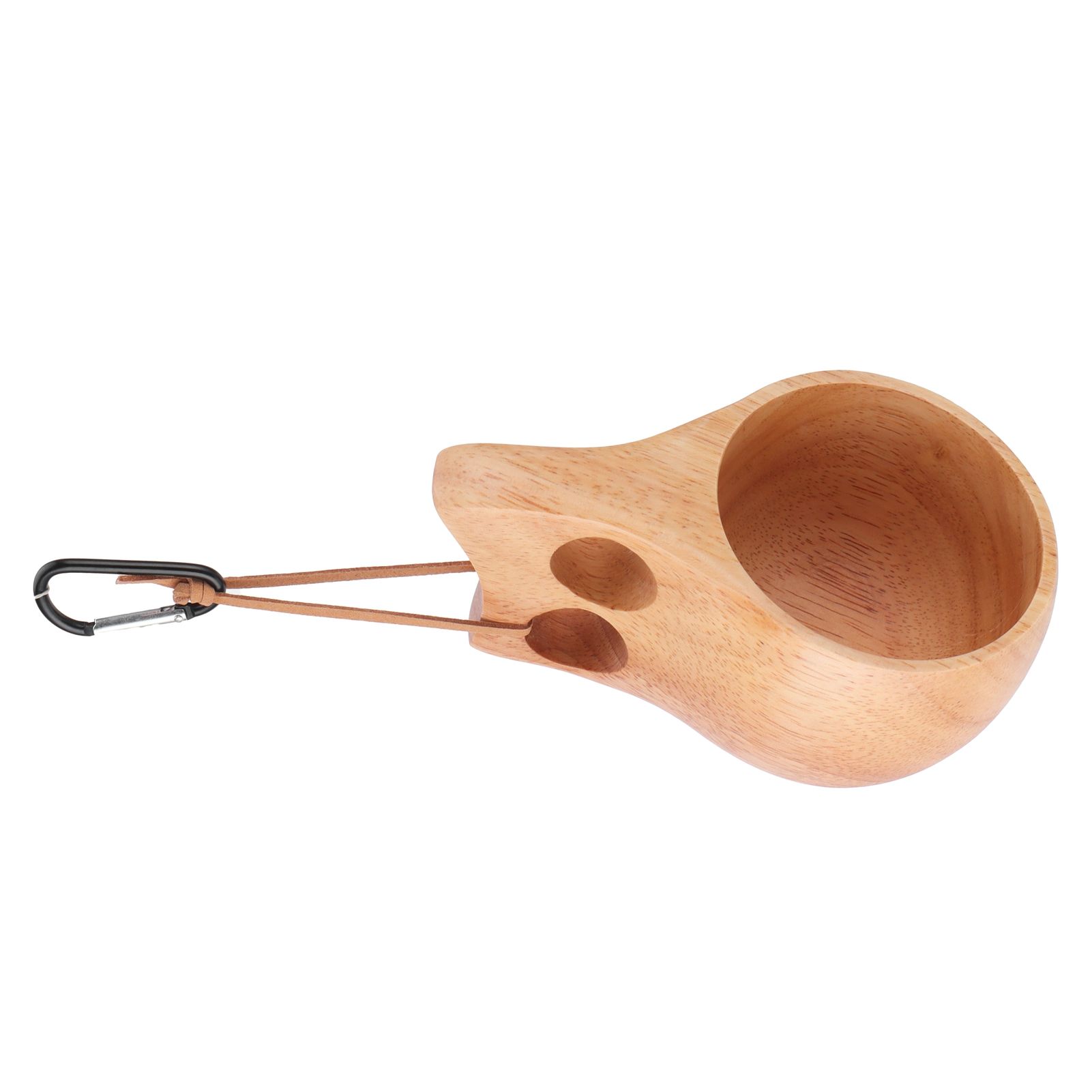 200ml Wooden Cup Portable Nordic Style Milk Coffee Mug with Hanging Buckle for view 7