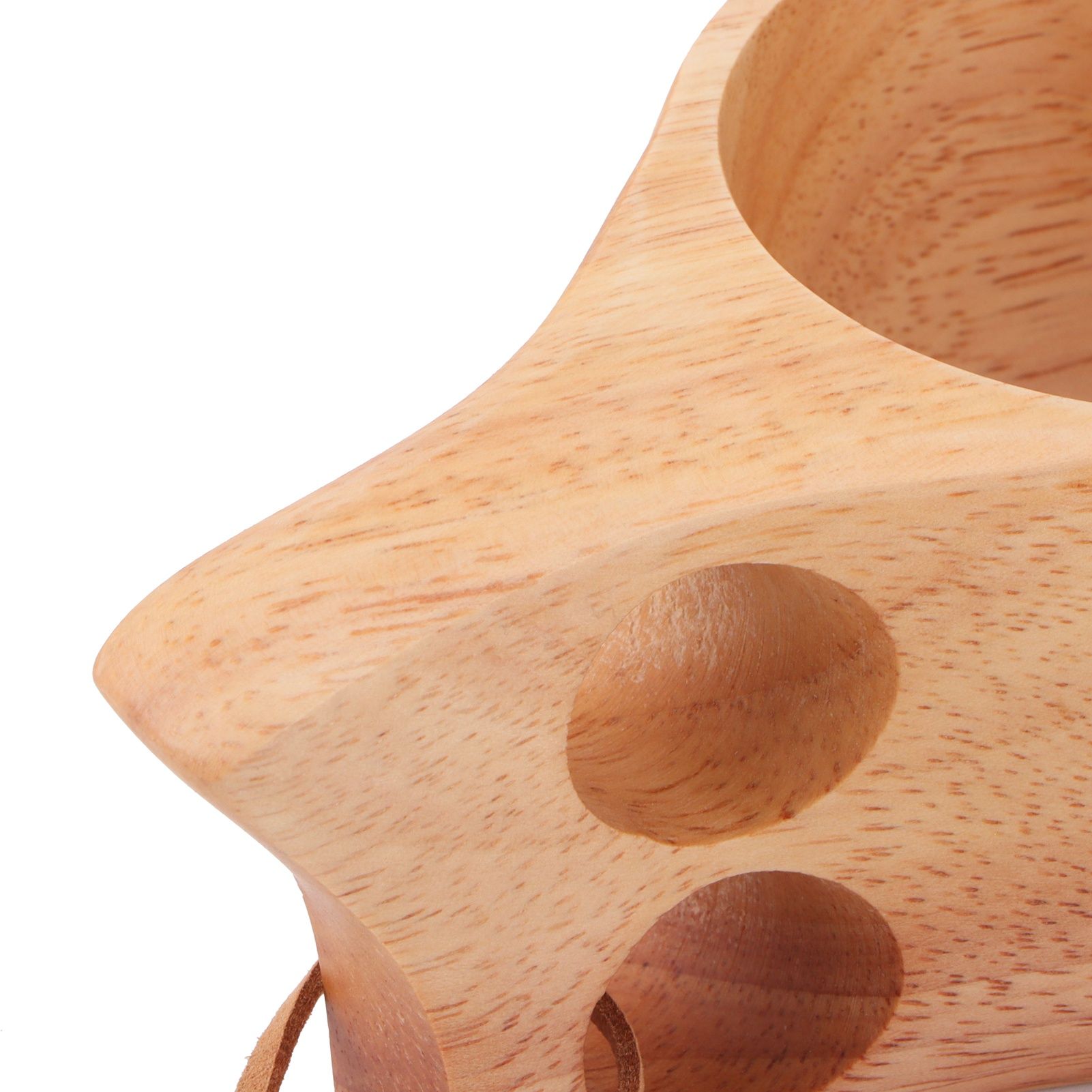 200ml Wooden Cup Portable Nordic Style Milk Coffee Mug with Hanging Buckle for view 13