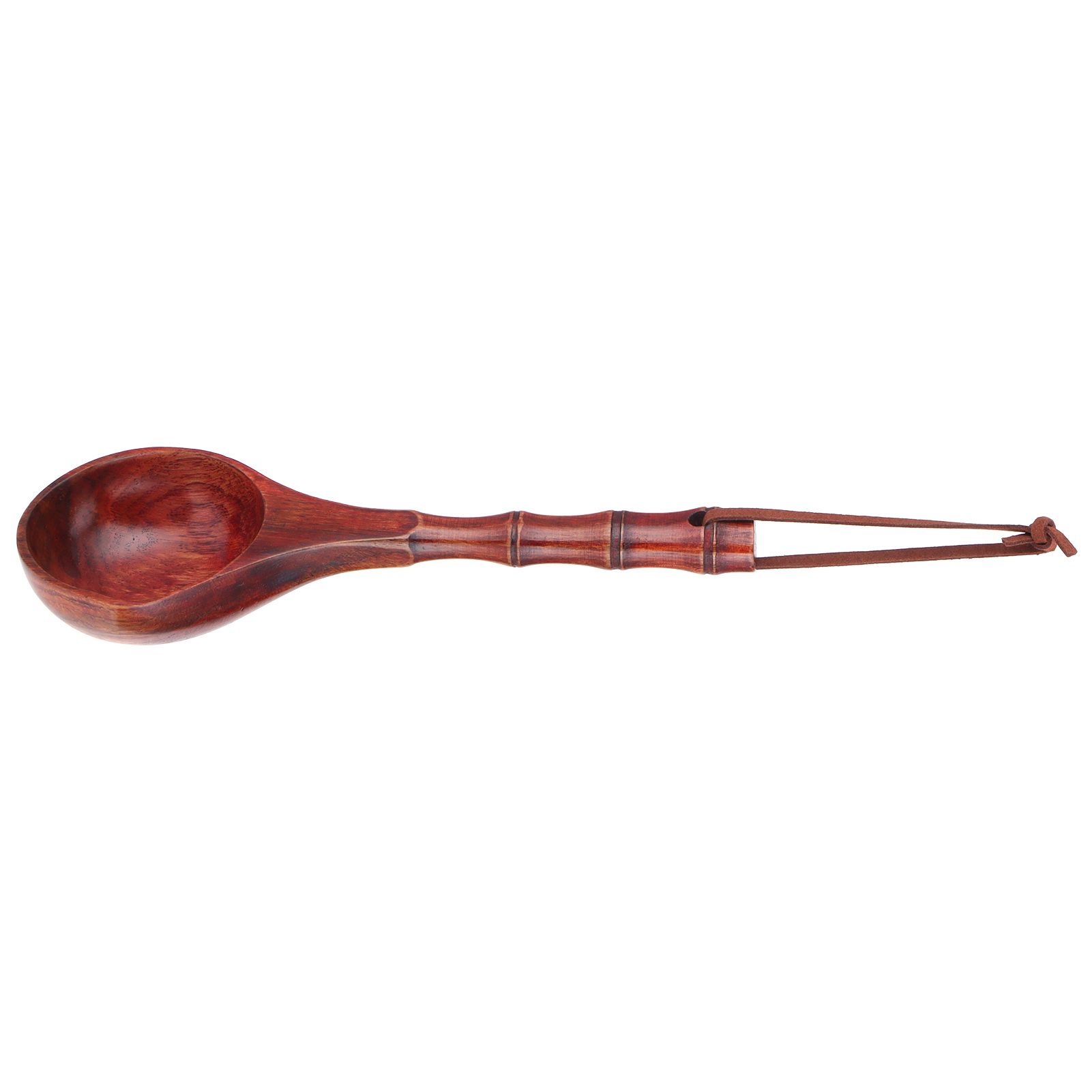 Wooden Round Spoon Japanese Style Sauna Water Ladle Kitchen Soup Spoon Accessory view 10