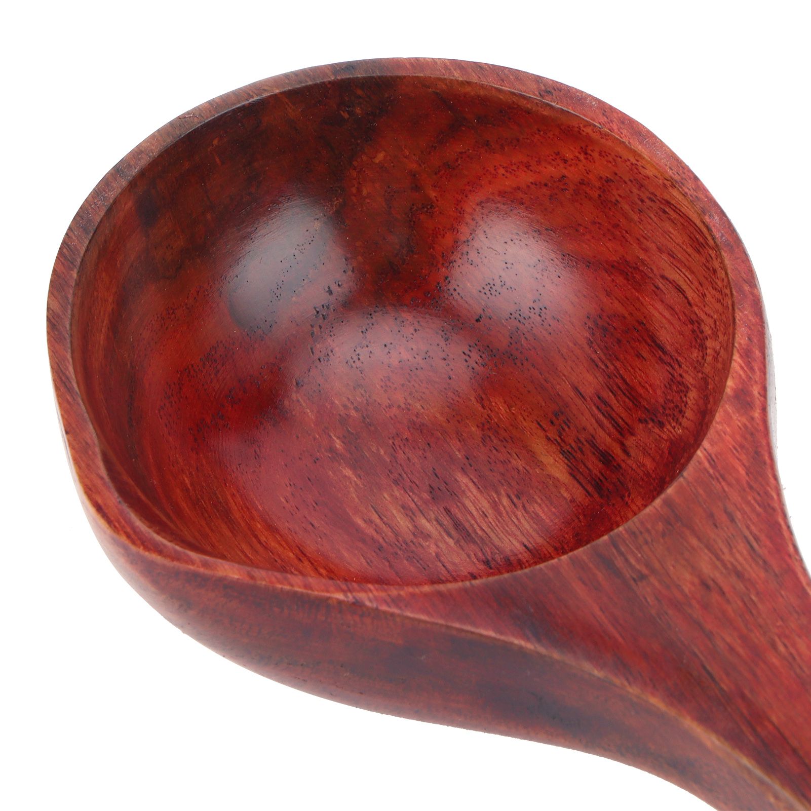Wooden Round Spoon Japanese Style Sauna Water Ladle Kitchen Soup Spoon Accessory view 14