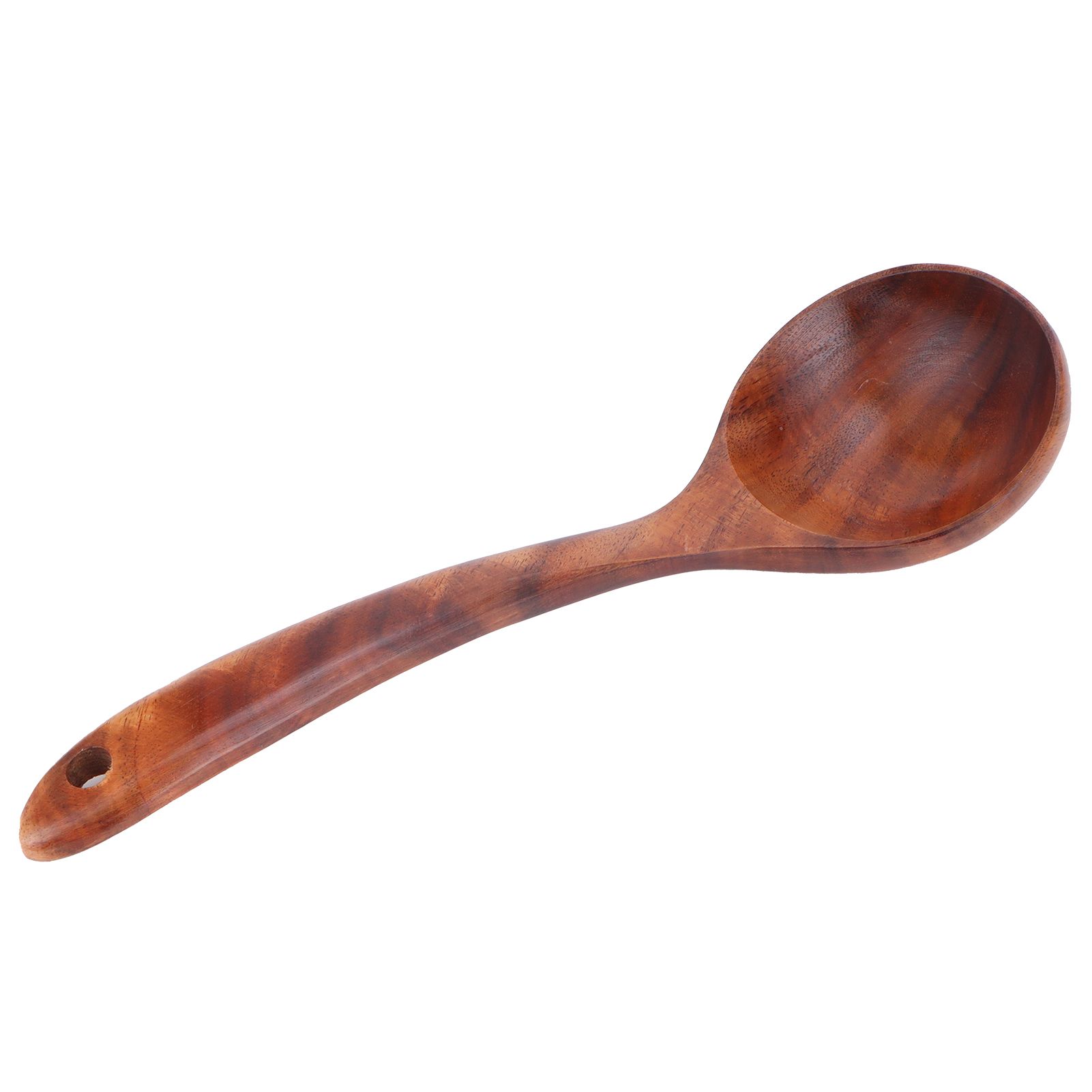 Wooden Spoon AntiScald Cooking Hot Pot Soup Spoon with Long Handle for Home view 6