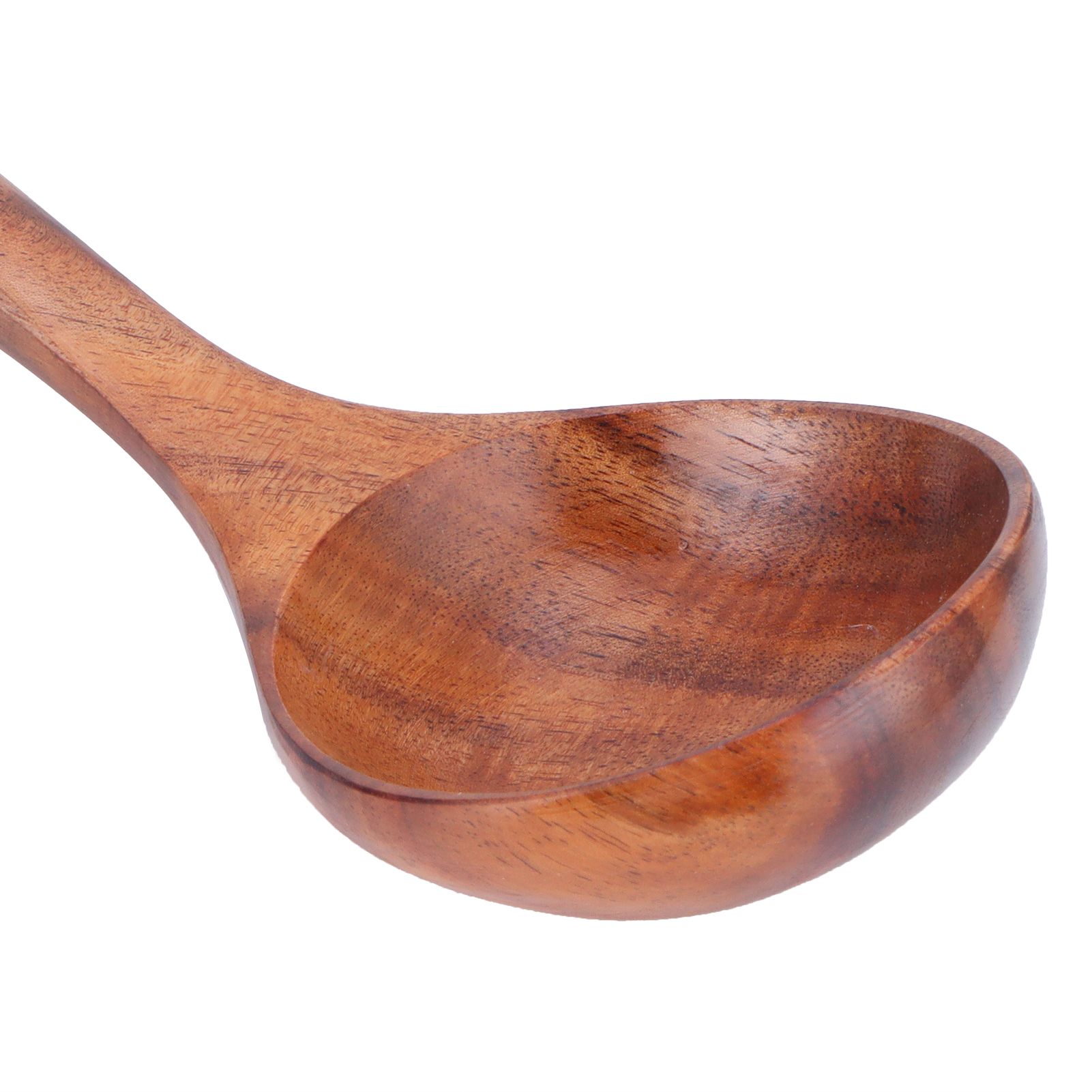 Wooden Spoon AntiScald Cooking Hot Pot Soup Spoon with Long Handle for Home view 14