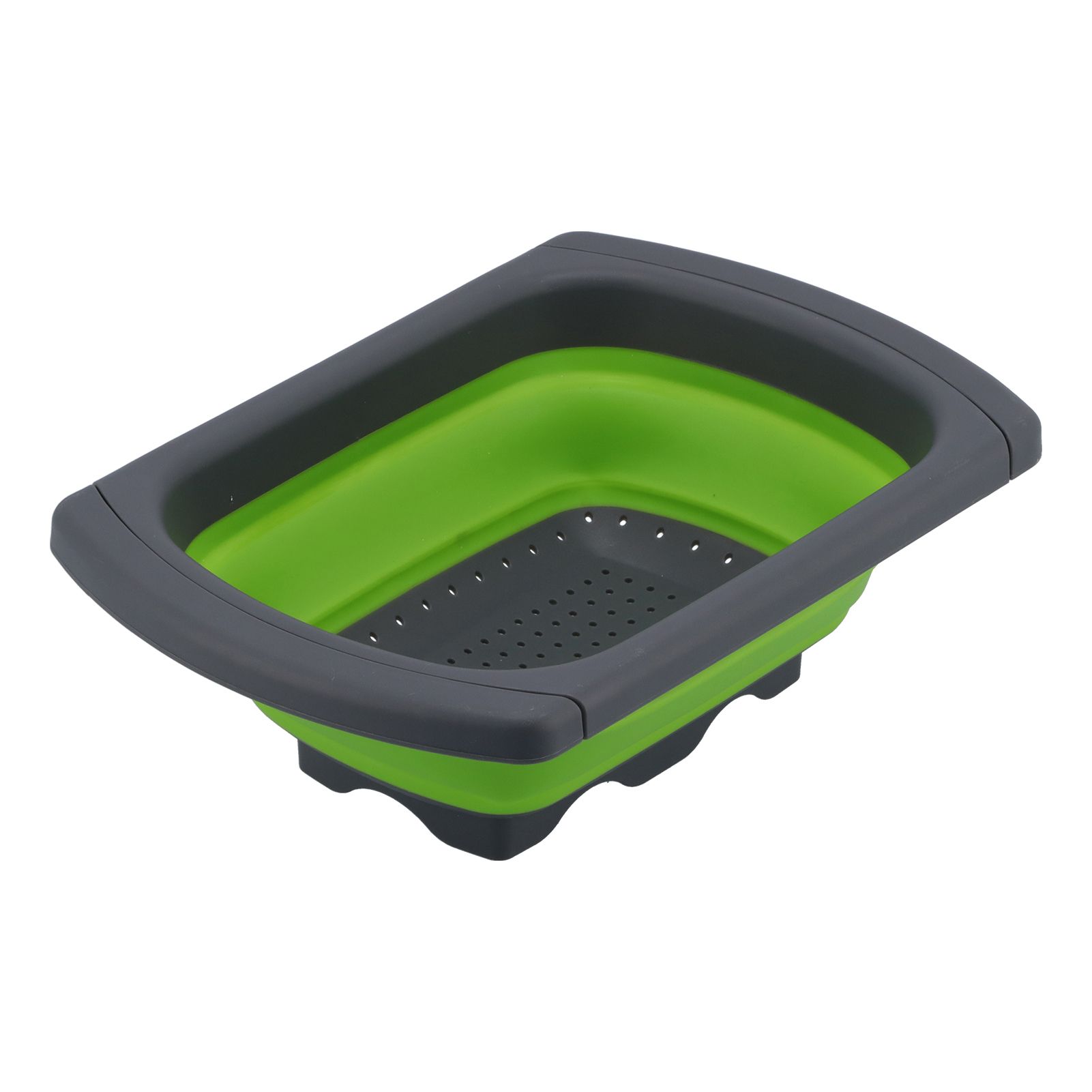 Folding Drain Basket Retractable Fruit Vegetable Washing Draining Basket for view 2