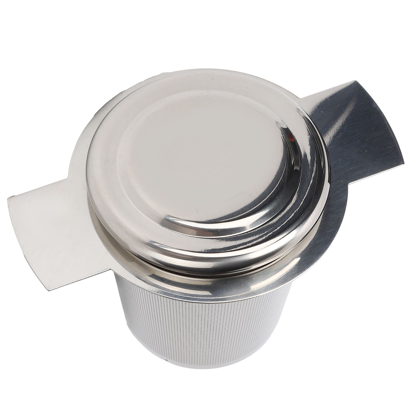 Tea Strainer Loose Leaf Tea Infuser Basket Fine Mesh Filter with Lid Teaware view 10