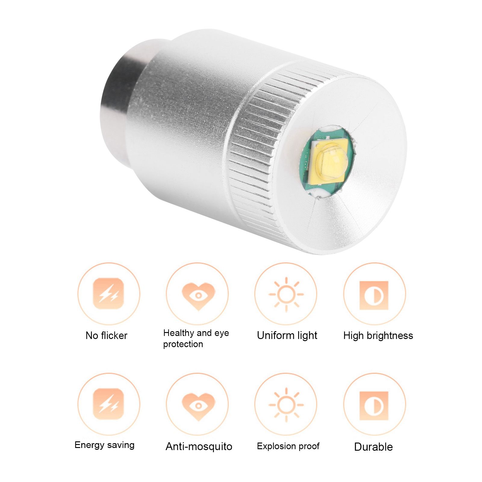 LED Bulb 3W Highlight P13.5S Flashlight Light Bulb Headlamp Electric Torch view 13