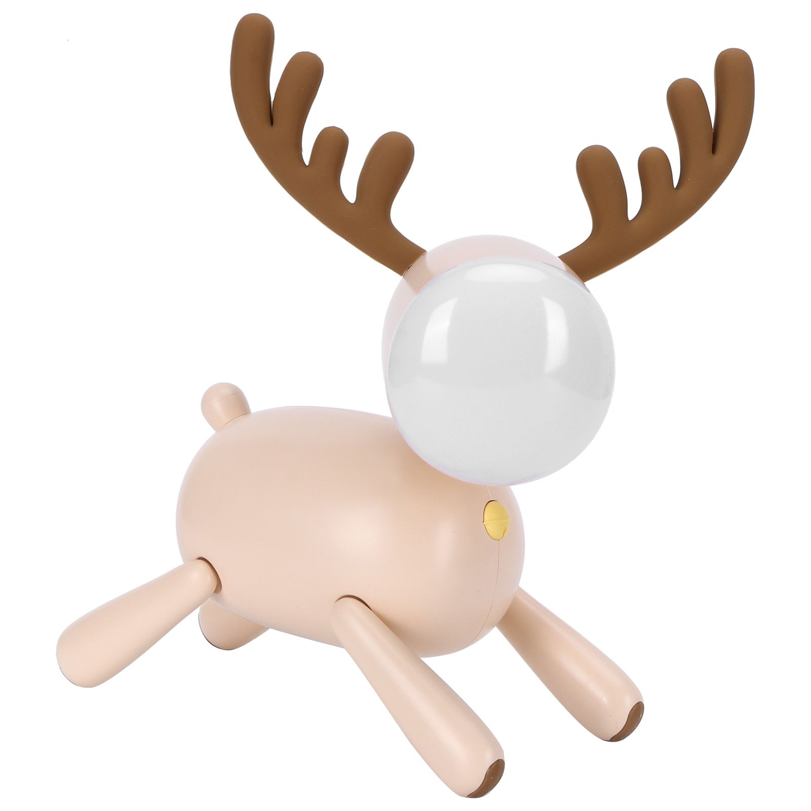 LED Night Light Cartoon Deer-Shaped Table Lamp 1200mAh USB Charging Bedroom view 5