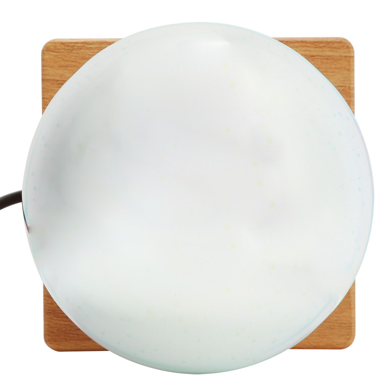 Glass Ball Night Light USB Plug in Bedside Lamp Decorative Lamp Colorful view 4