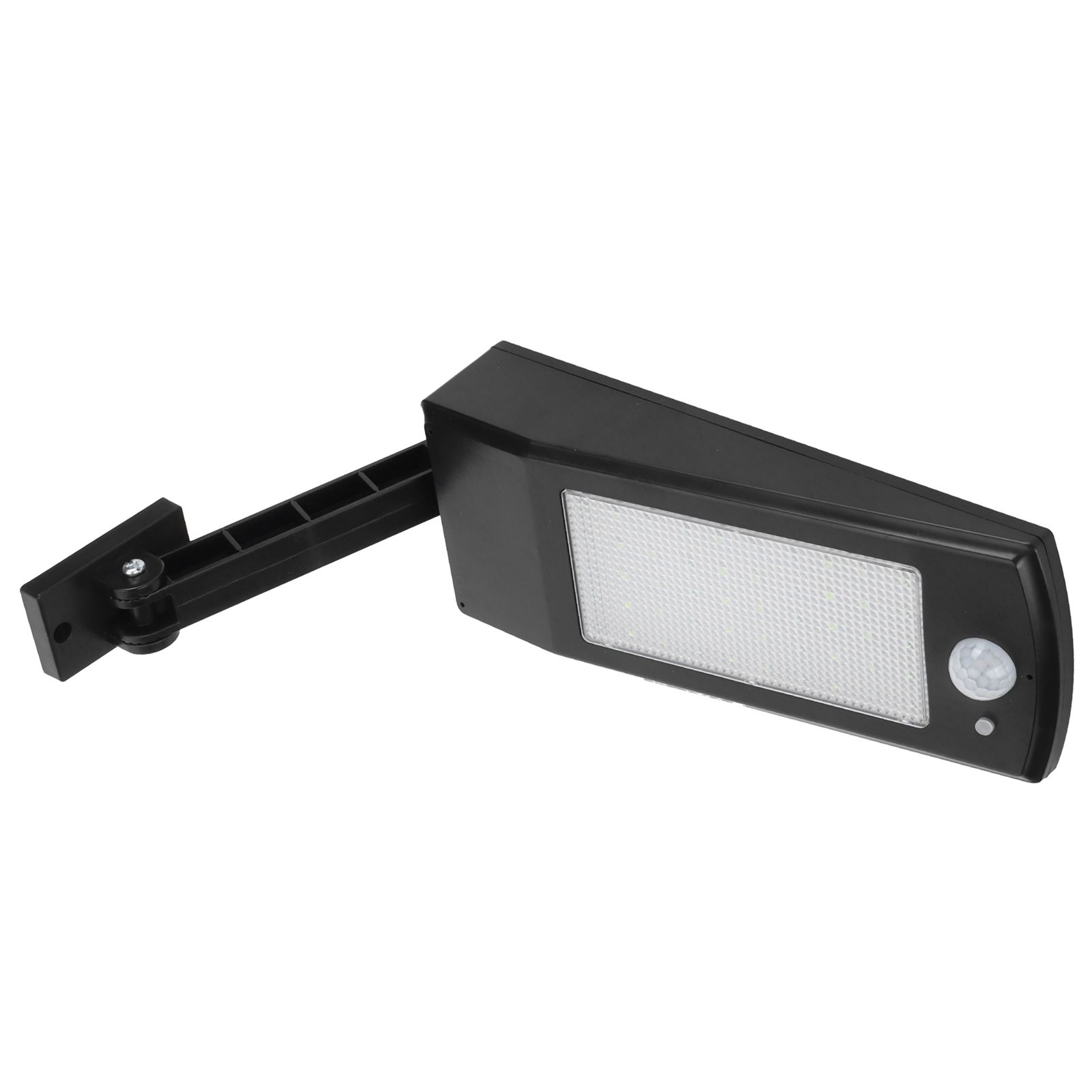 Solar Power Light Outdoor Motion Sensor Lamp for Gardens Yards Parks Streets Black view 2