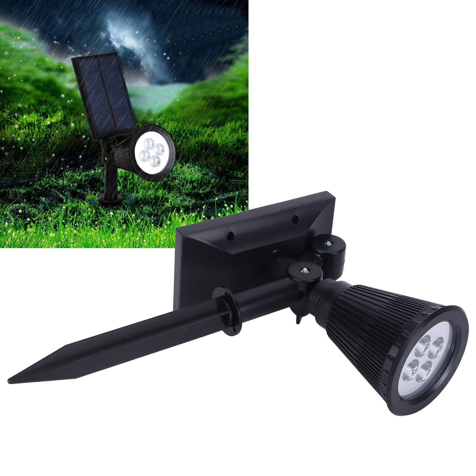 LED Solar Lamp IP65 Waterproof Lawn Light Outdoor Garden Courtyard Landscape view 10