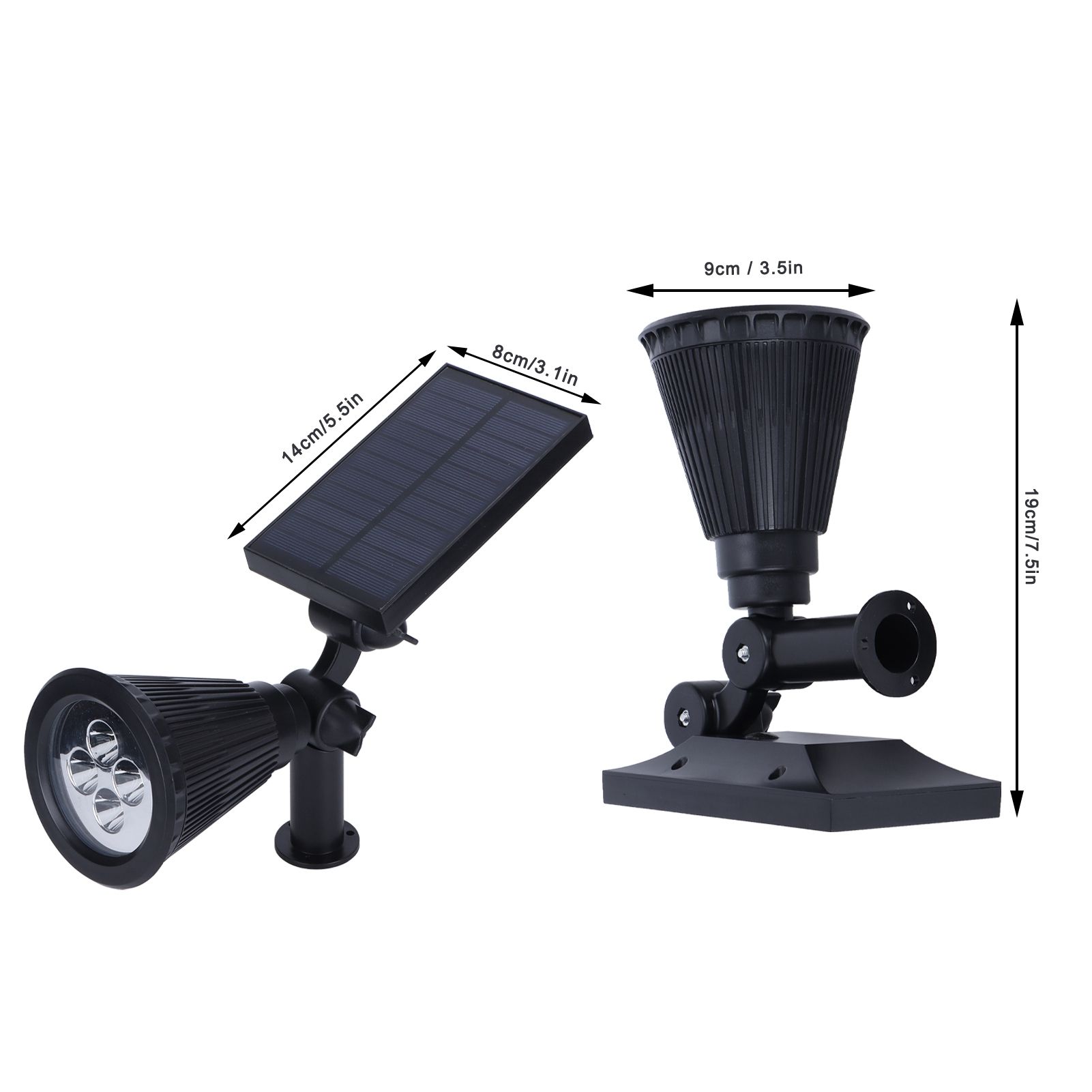 LED Solar Lamp IP65 Waterproof Lawn Light Outdoor Garden Courtyard Landscape view 14