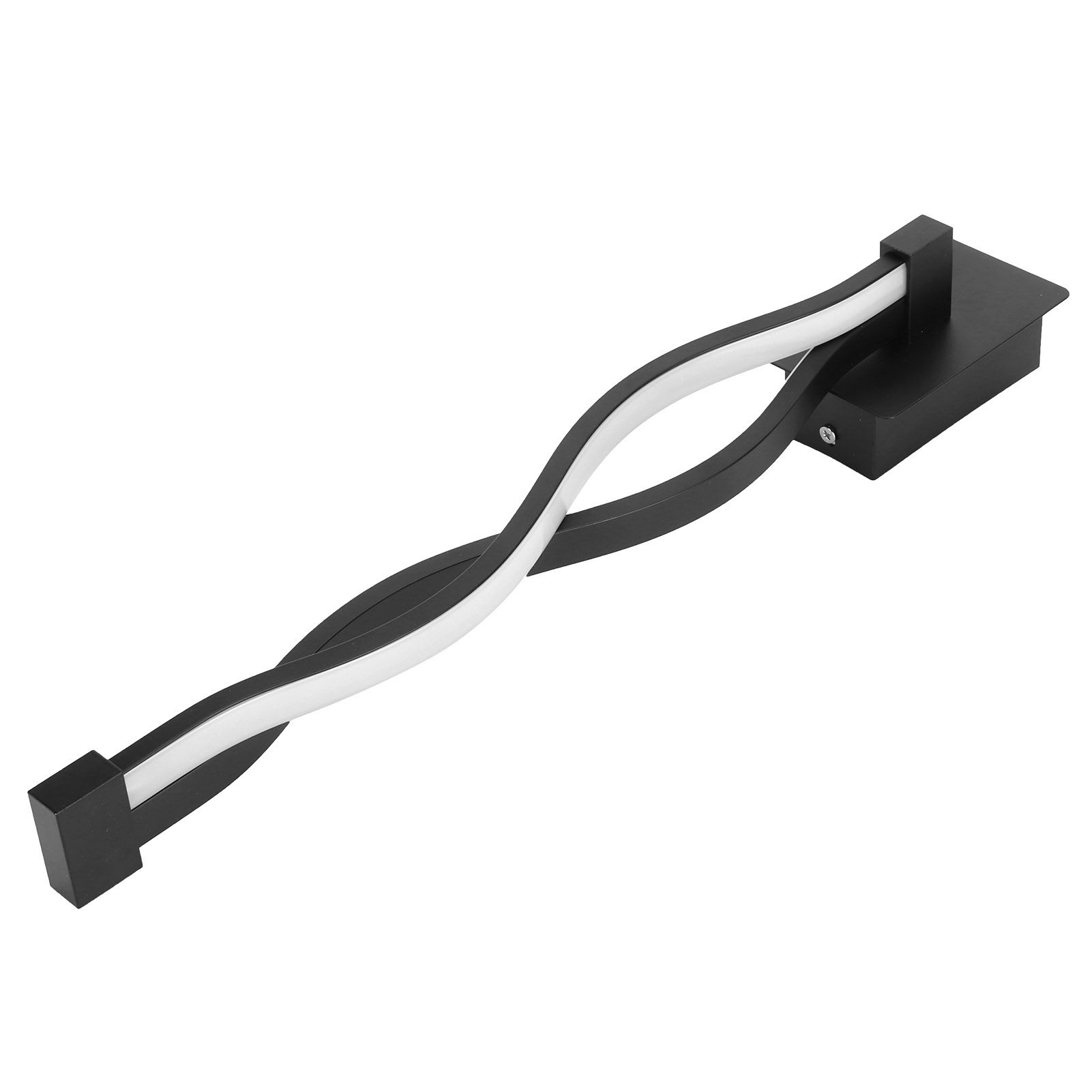 LED Wall Lamp Modern Wavy Shaped Decorative Light for Corridor Bedside view 5
