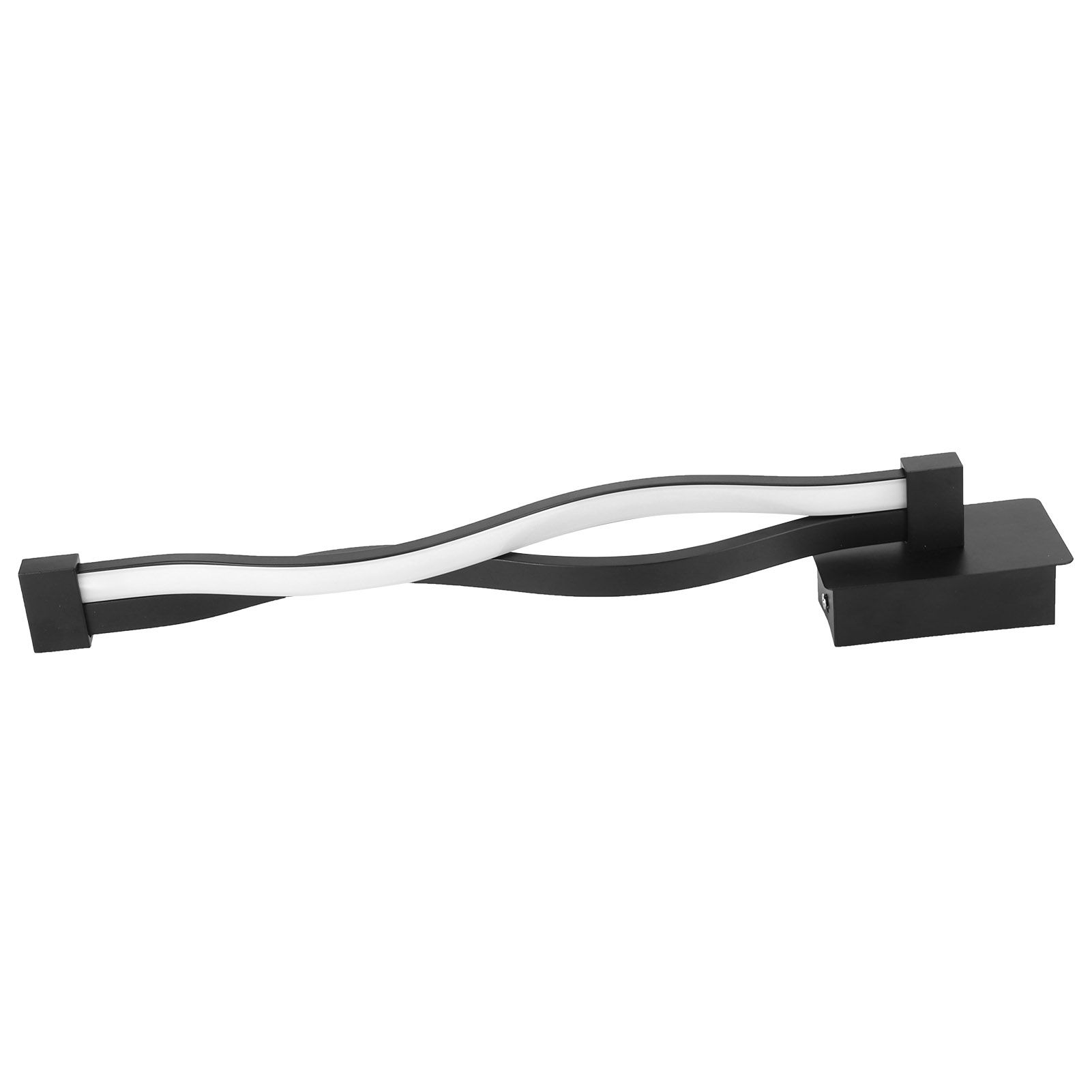 LED Wall Lamp Modern Wavy Shaped Decorative Light for Corridor Bedside view 6
