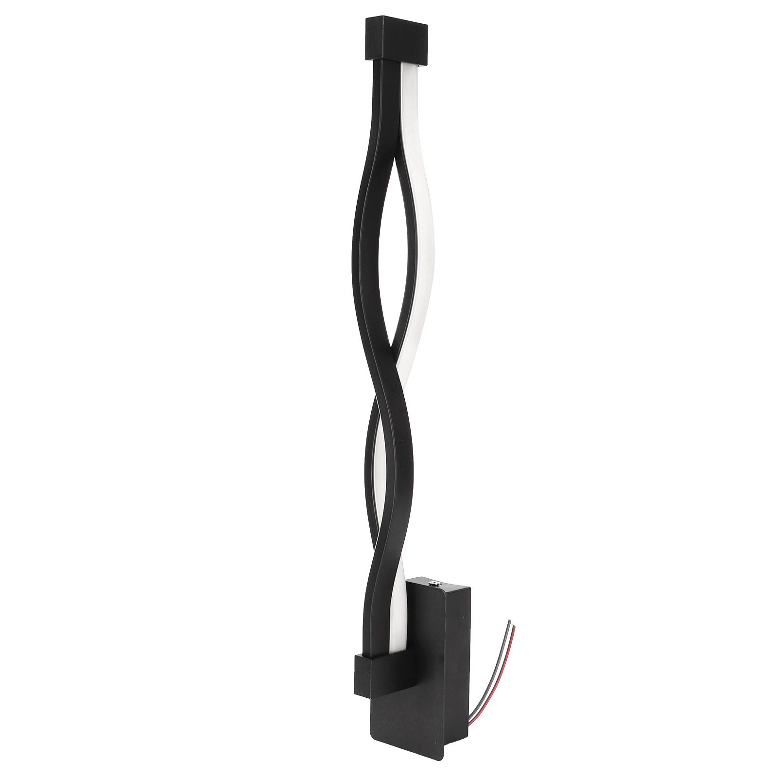 LED Wall Lamp Modern Wavy Shaped Decorative Light for Corridor Bedside view 14