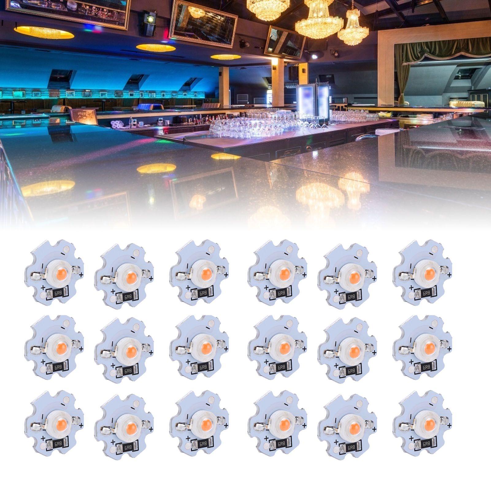 25Pcs 5V LED Chips 200LM 1W High Power LED Lamp Beads for DIY Lighting view 12