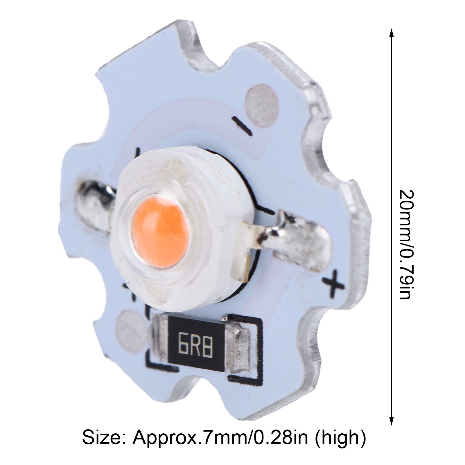 25Pcs 5V LED Chips 200LM 1W High Power LED Lamp Beads for DIY Lighting view 13