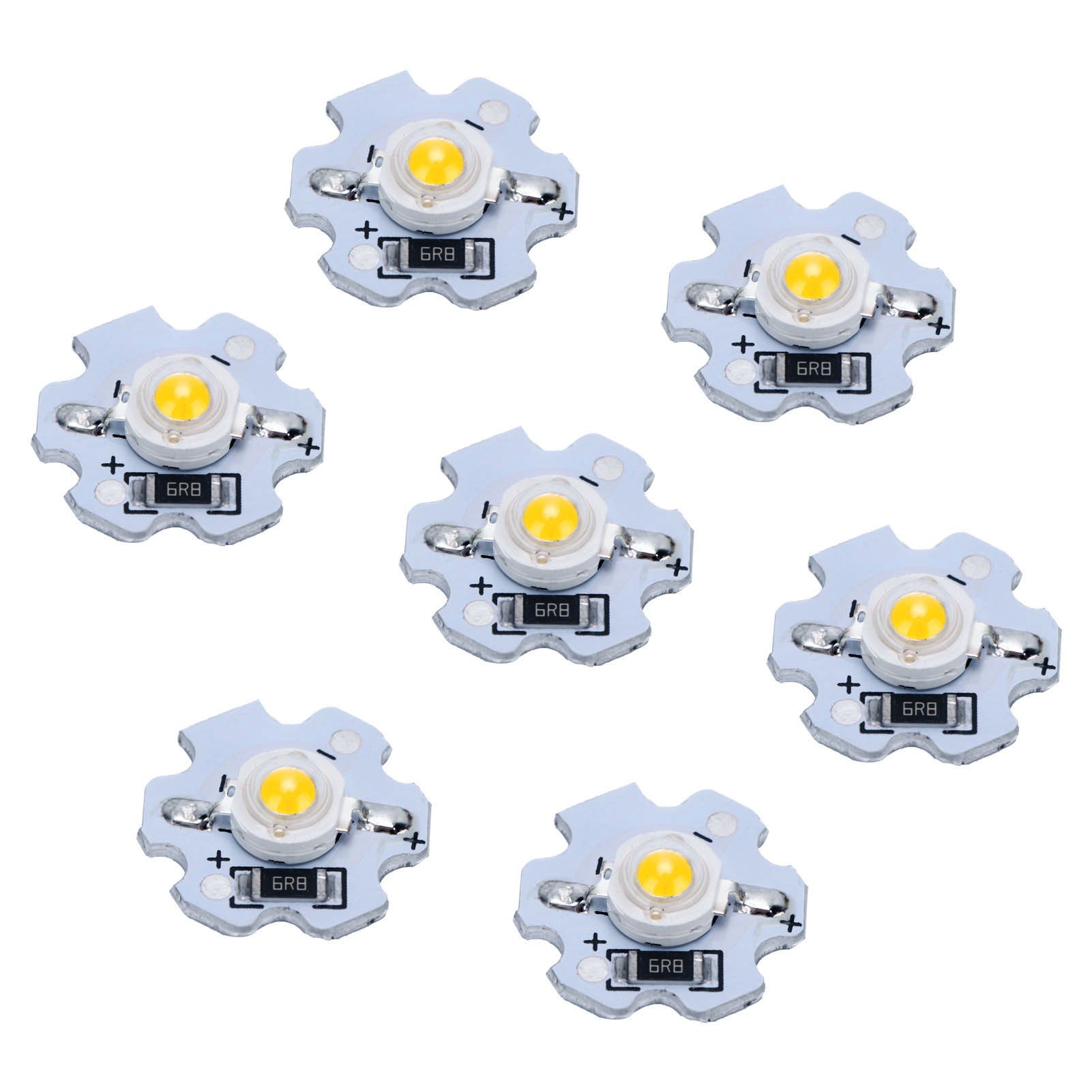25Pcs 5V LED Chips 200LM 1W High Power LED Lamp Beads for DIY Lighting view 5