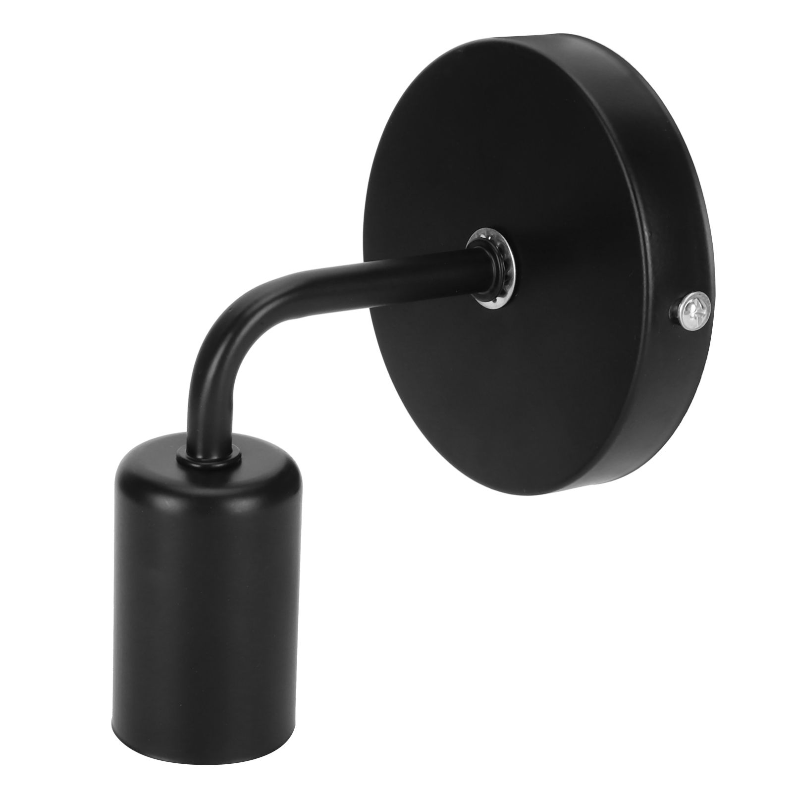 E27 Black Wall Lamp Retro Single Head Wall Light Fixture for Bedside Corridor view 6