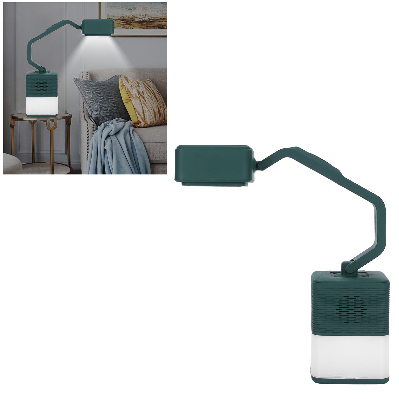 Portable Bluetooth Speaker Desk Lamp Multi-Purpose Night Lamp Table Light for view 9
