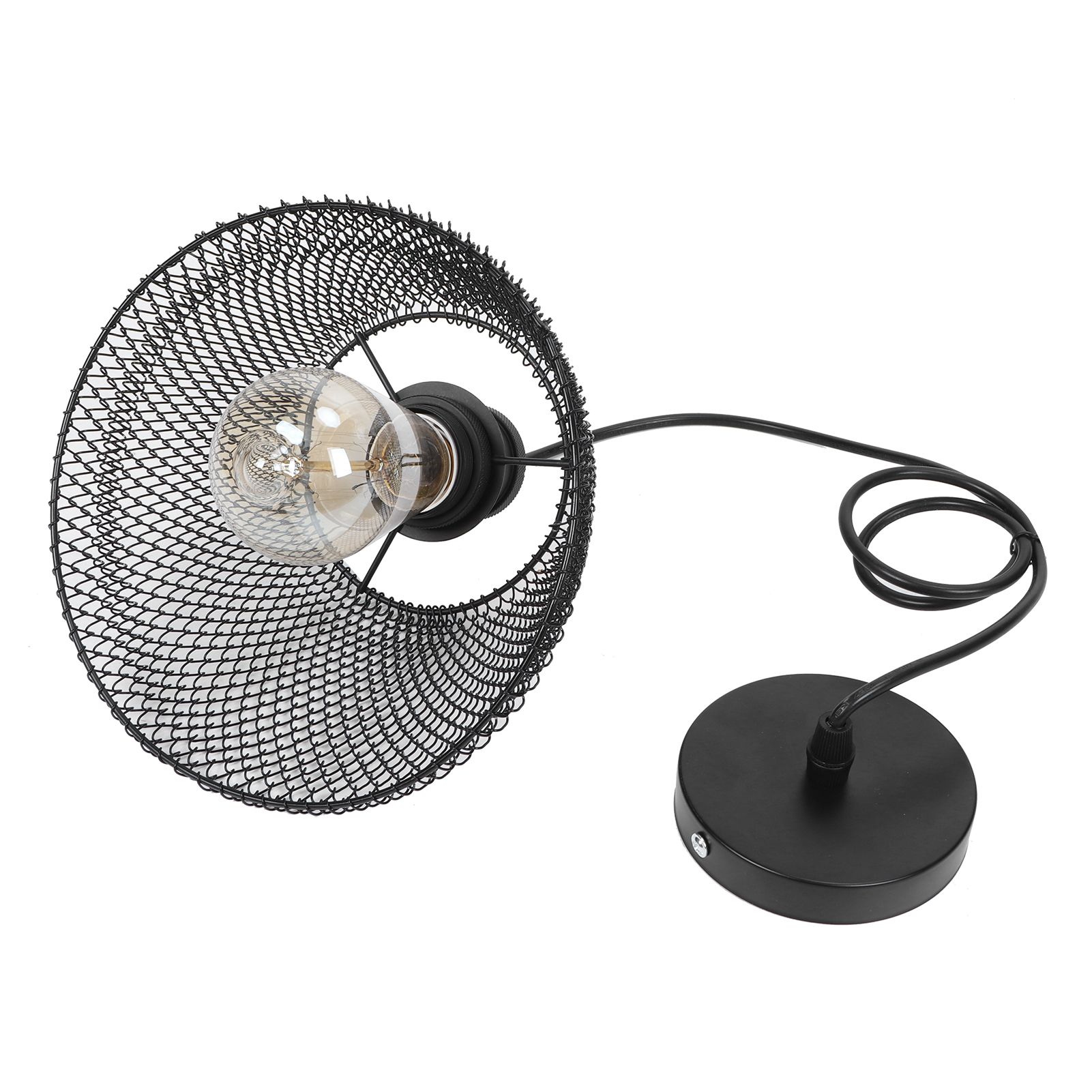 Wrought Iron Pendant Light Nordic Innovative LED Hanging Lamp Living Room view 6