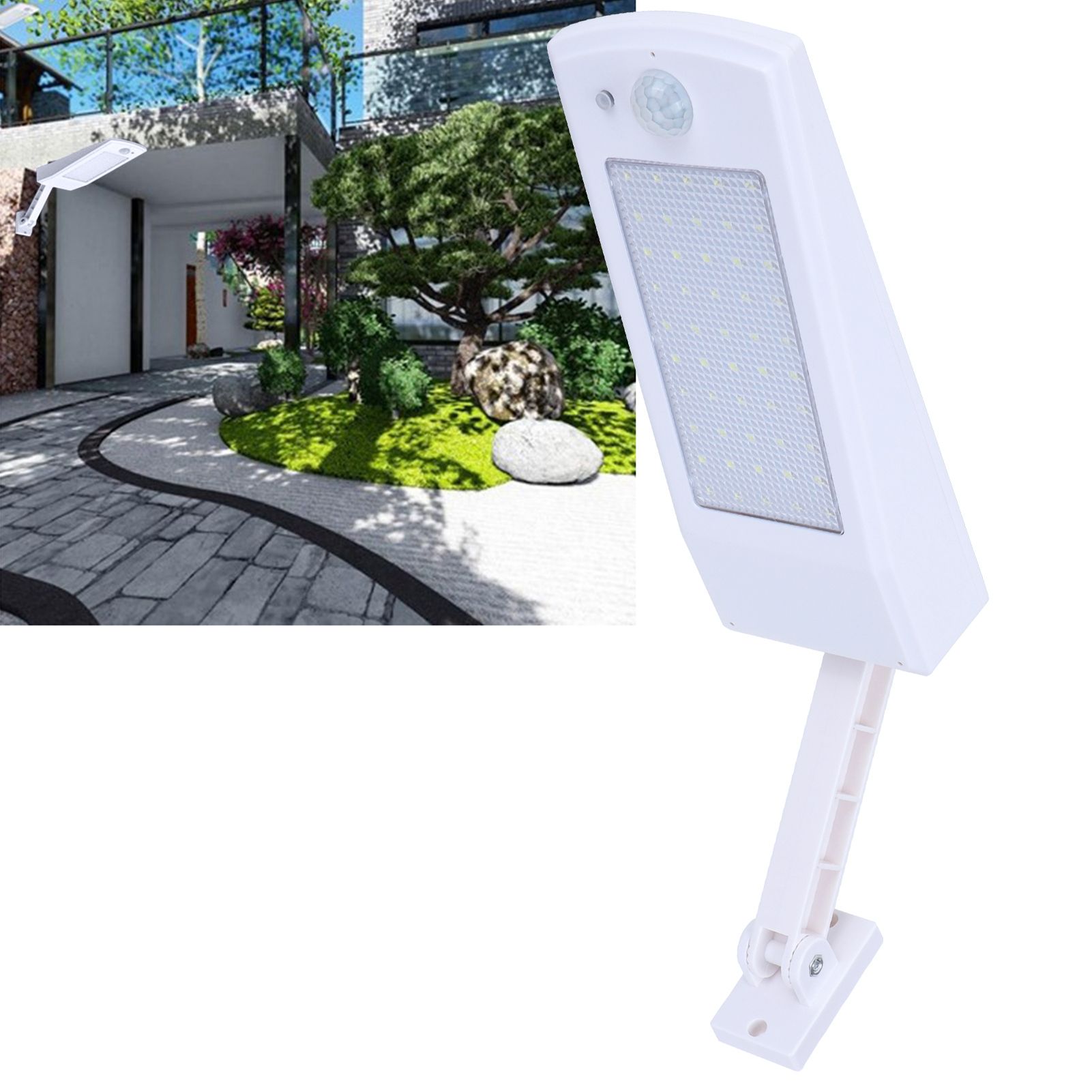 LED Motion Sensor Solar Light Waterproof Wall Light Street Lamp Outdoor Garden view 9