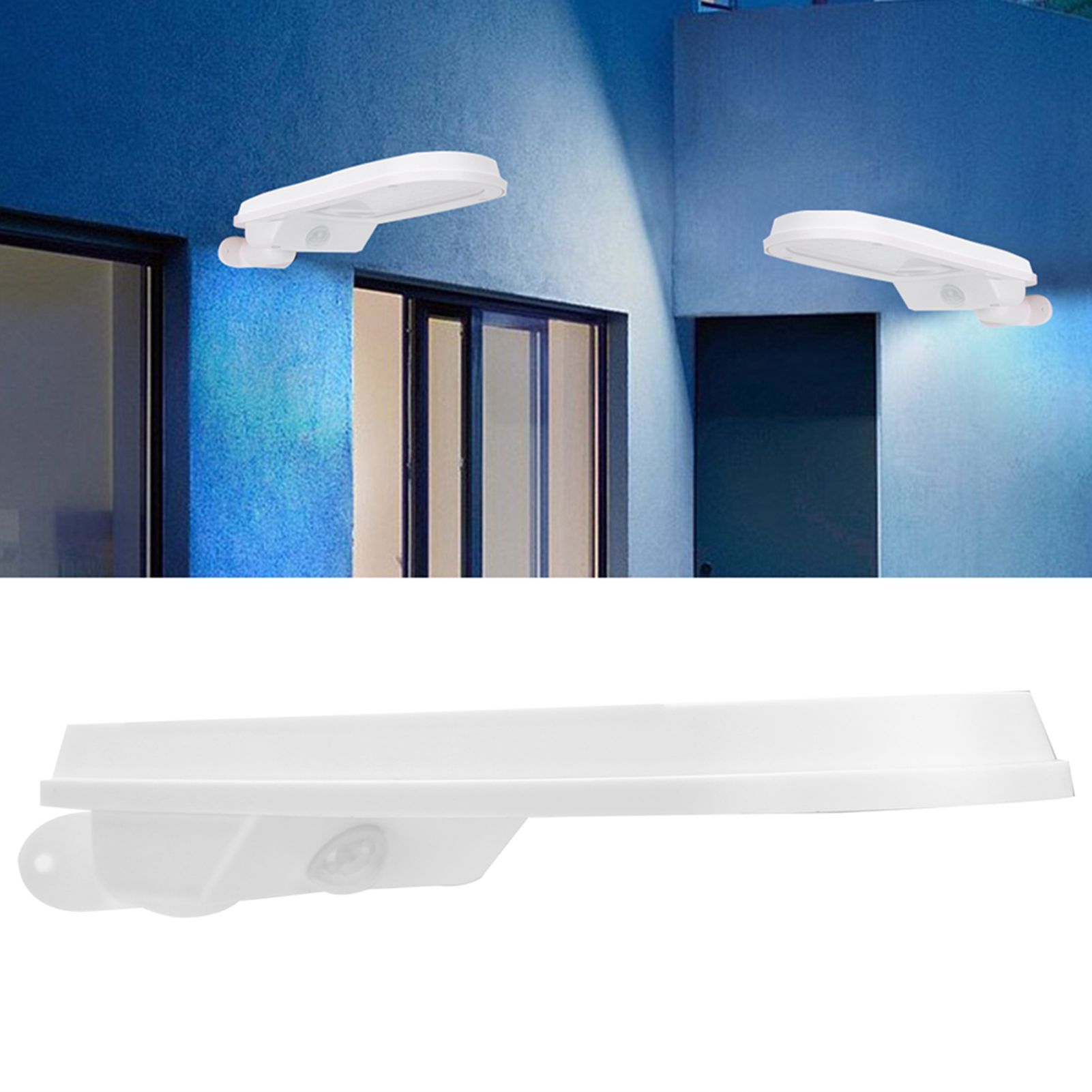Outdoor LED Solar Light Garden Human Body Induction Wall Lamp IP65 Waterproof view 10