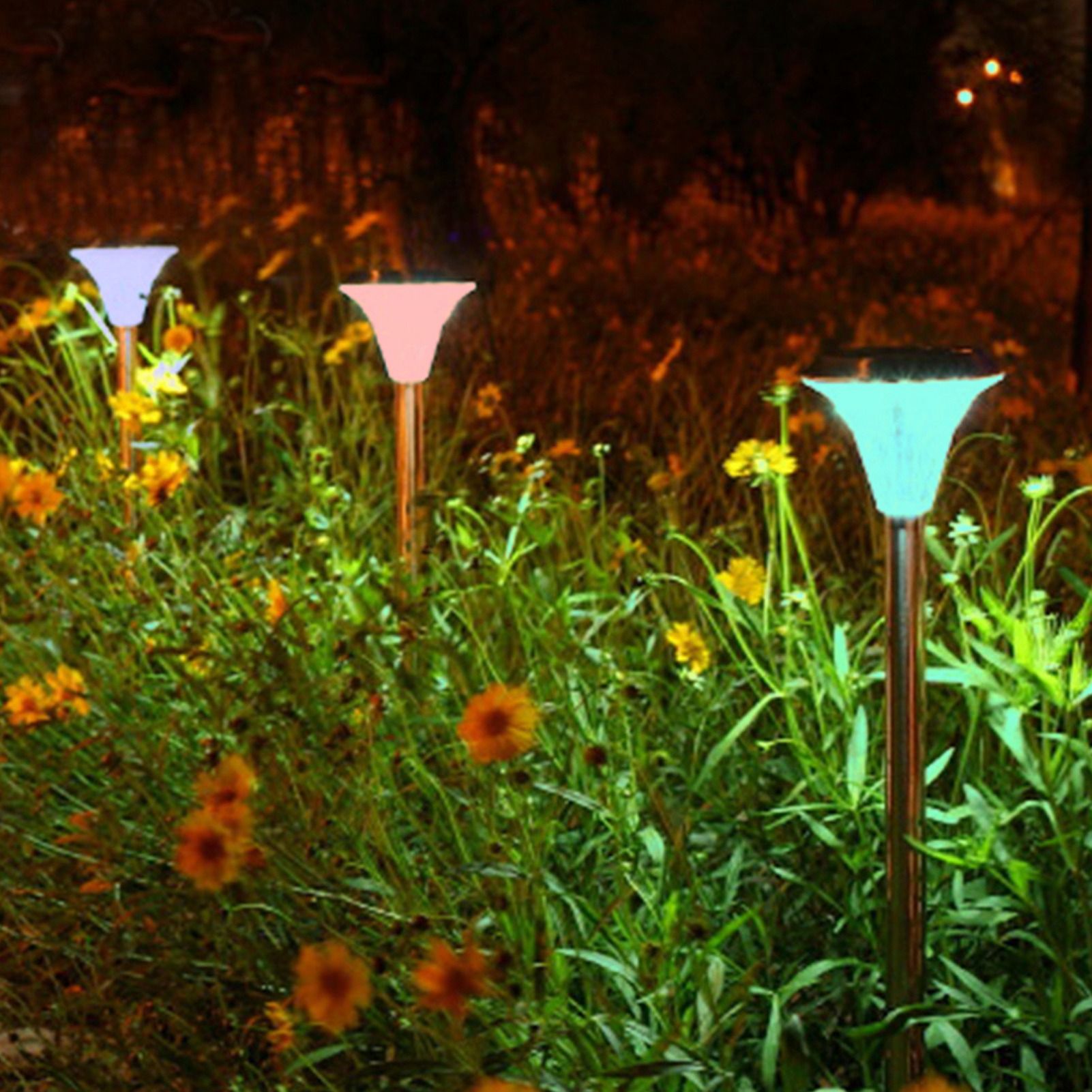 LED Solar Light Outdoor Decorative Lamp for Garden Yard Patio Landscape view 15