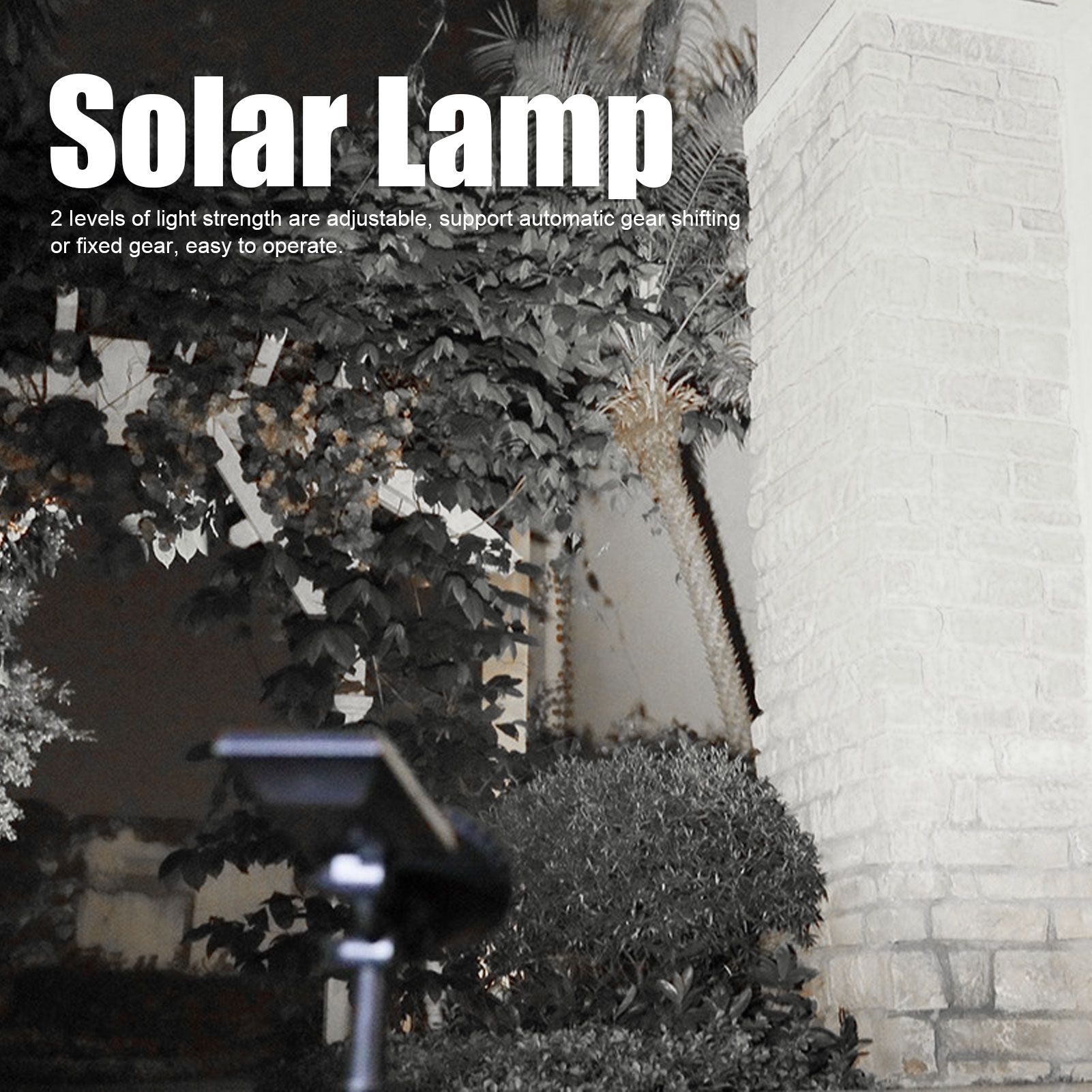 7LED Solar Light Intelligent Outdoor Garden Spotlight Lawn Lamp Landscape view 15