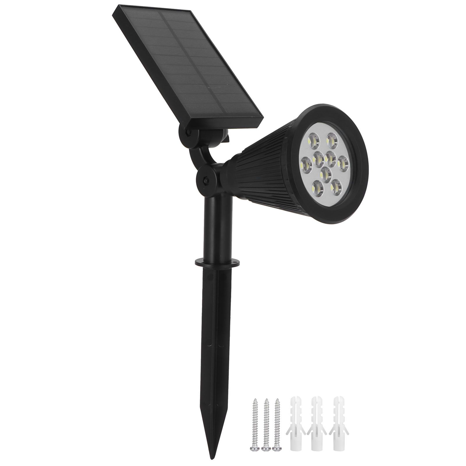 9LED Chips Solar Spotlights LED Solar Landscape Lights for Outdoor Garden — image 1