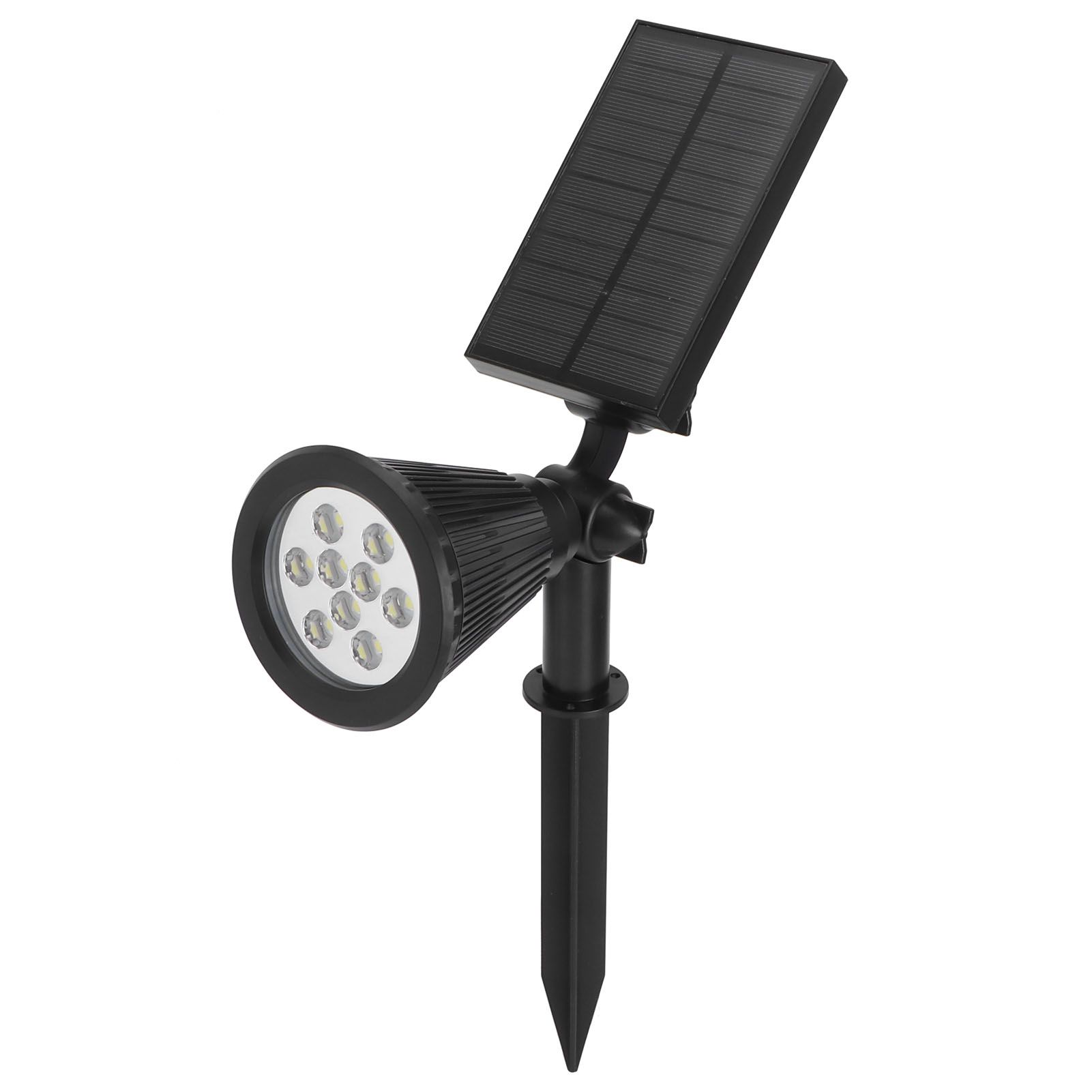 9LED Chips Solar Spotlights LED Solar Landscape Lights for Outdoor Garden view 2
