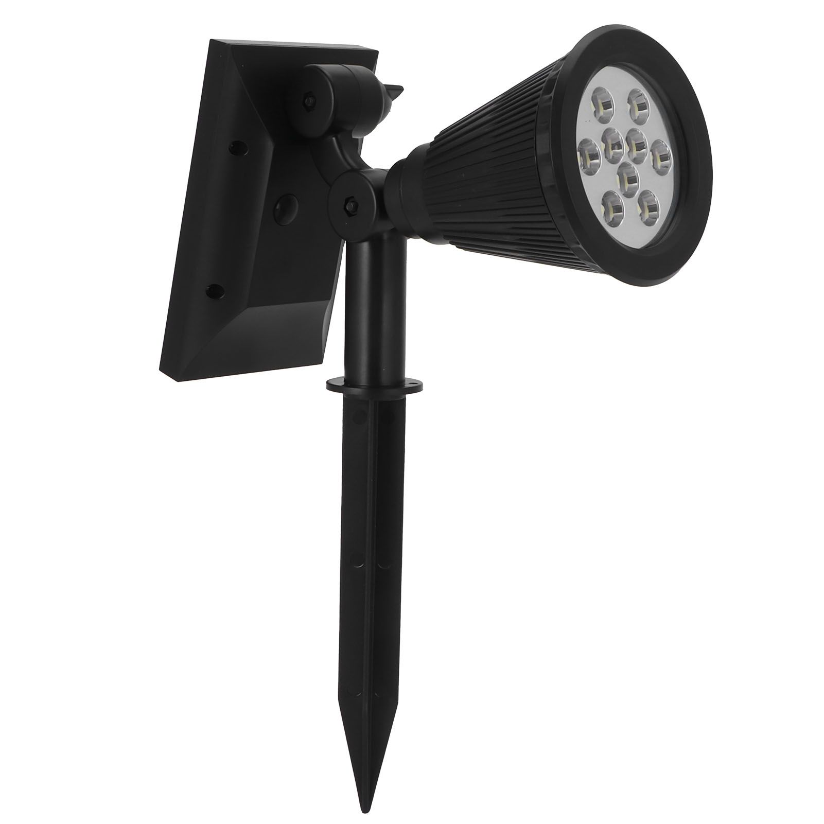 9LED Chips Solar Spotlights LED Solar Landscape Lights for Outdoor Garden view 4