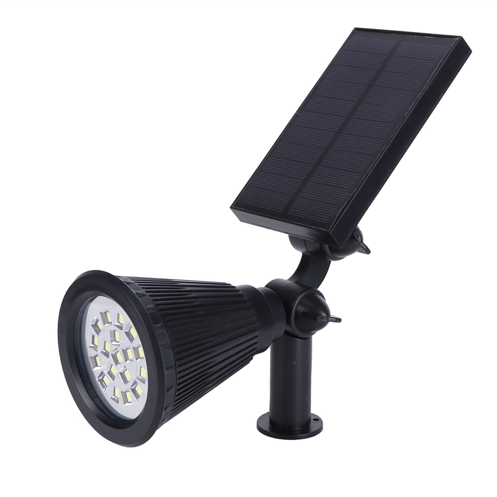 LED Solar Lawn Lights Spotlights with 18pcs Chips for Outdoor Garden Park Yard view 3