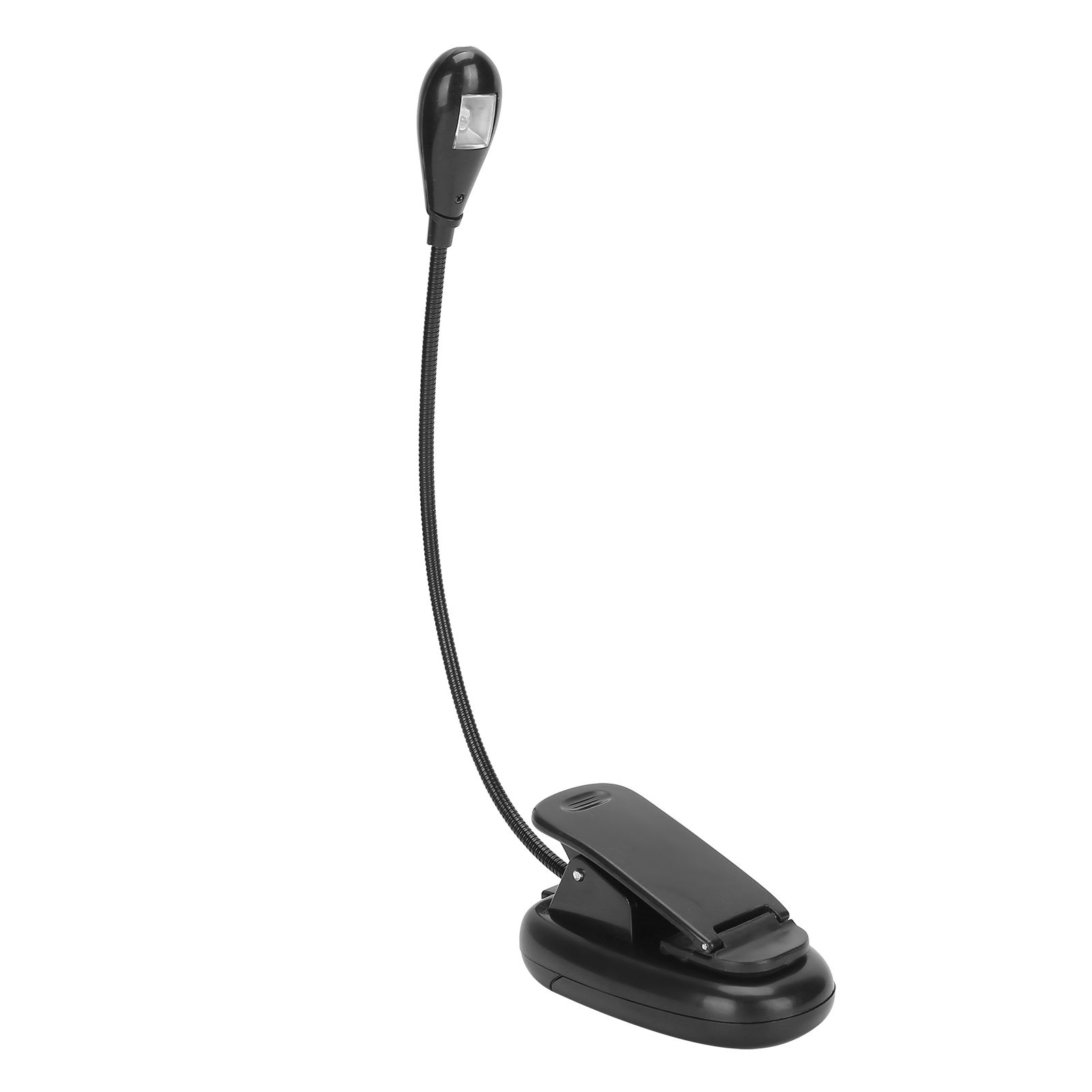 LED Clip Light 360 Degrees Rotation 5000K‑6000K Reading Clamp Light White Light view 8