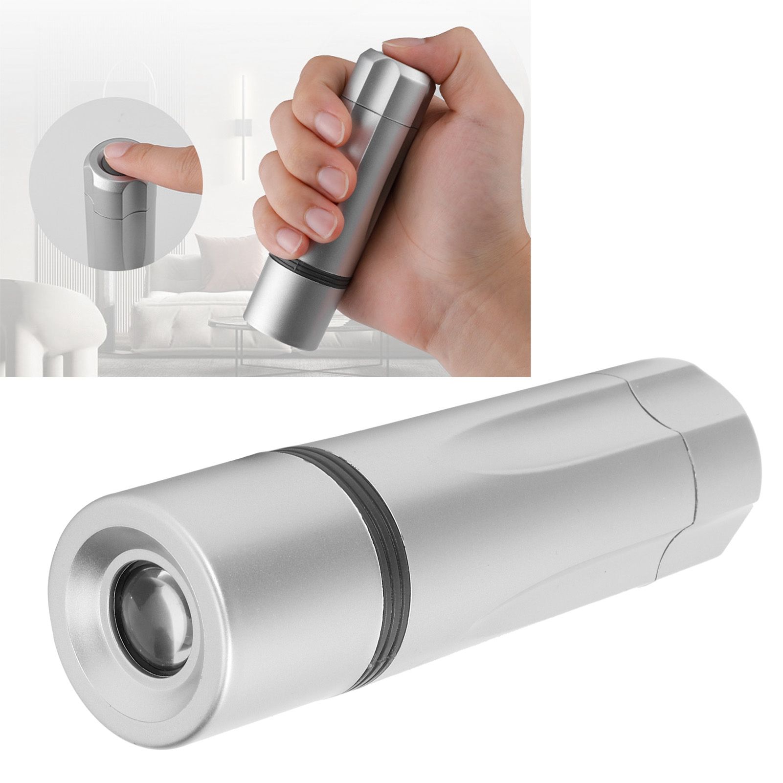 Portable Flashlight Wall Hanging Highlight LED Flashlight for Home Hotel view 10