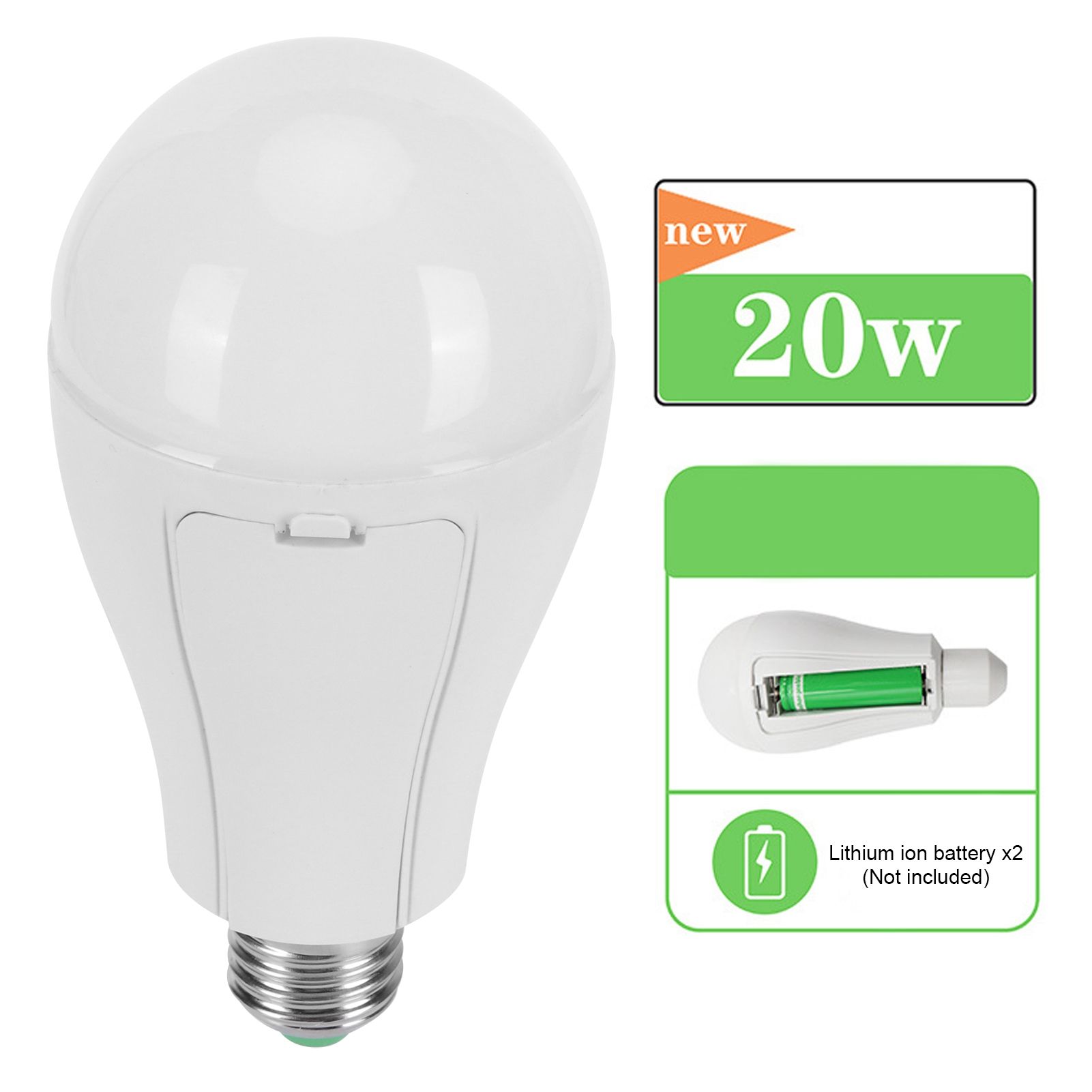 E27 LED Bulb Lamp Rechargeable LED Light Bulb for Outdoor Camping Emergency view 15