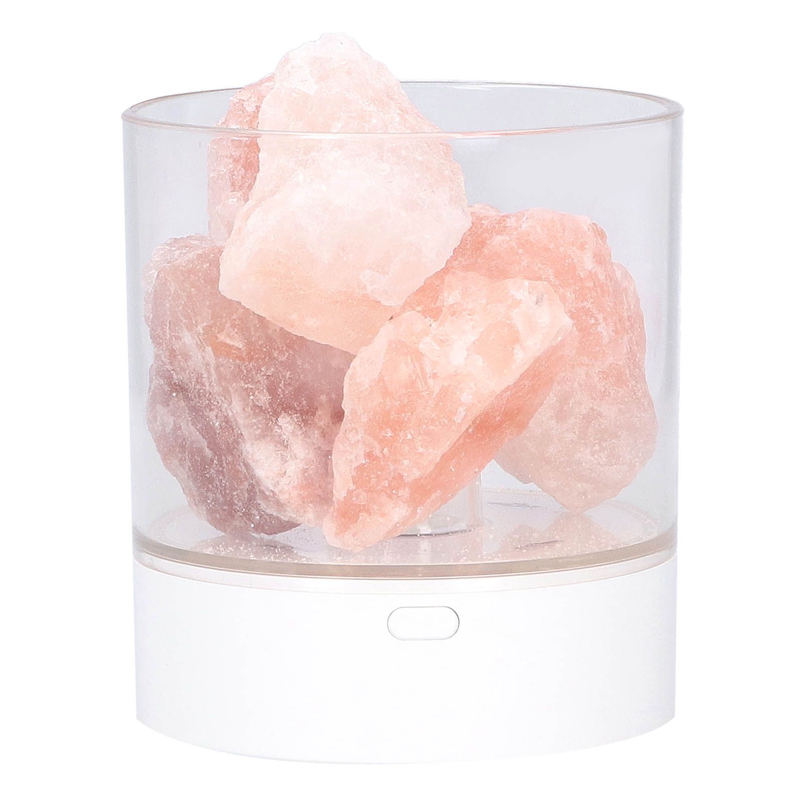 USB Night Light Innovative Table Lamp Air Purifying Crystal Salt Light Bedroom view 2