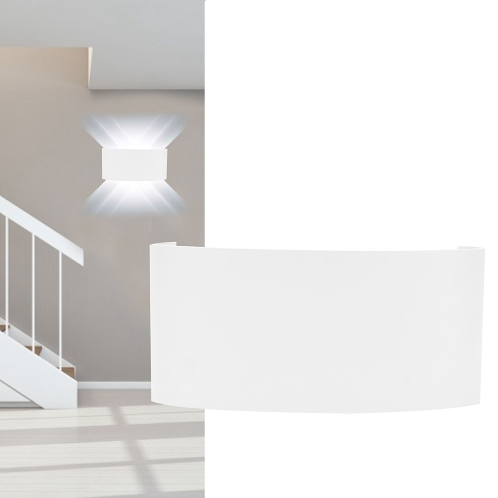 6LED 6W Wall Light Innovative Up Down Wall Lamp IP65 Waterproof AC85-265V view 11