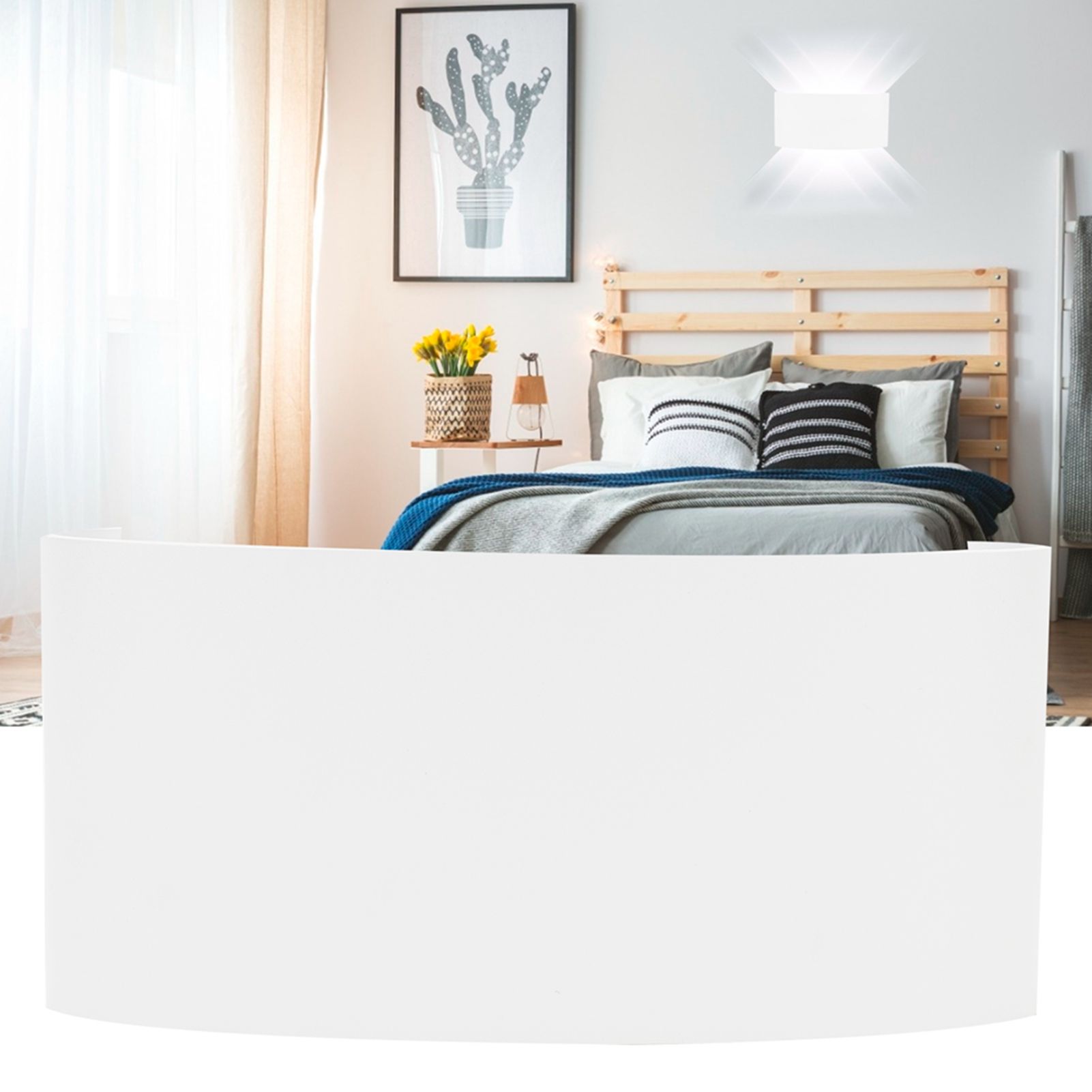 6LED 6W Wall Light Innovative Up Down Wall Lamp IP65 Waterproof AC85-265V view 12