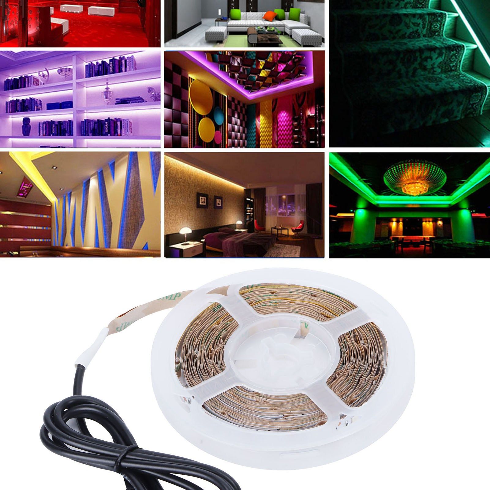 USB LED Strip Lights TV Light Background Lighting Party Bar KTV Mood Lamp Home view 12