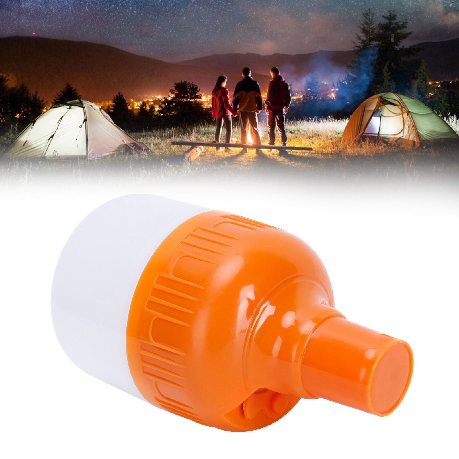 LED Emergency Light Bulb Portable USB Charging Lamp Bulb for Night Market view 12